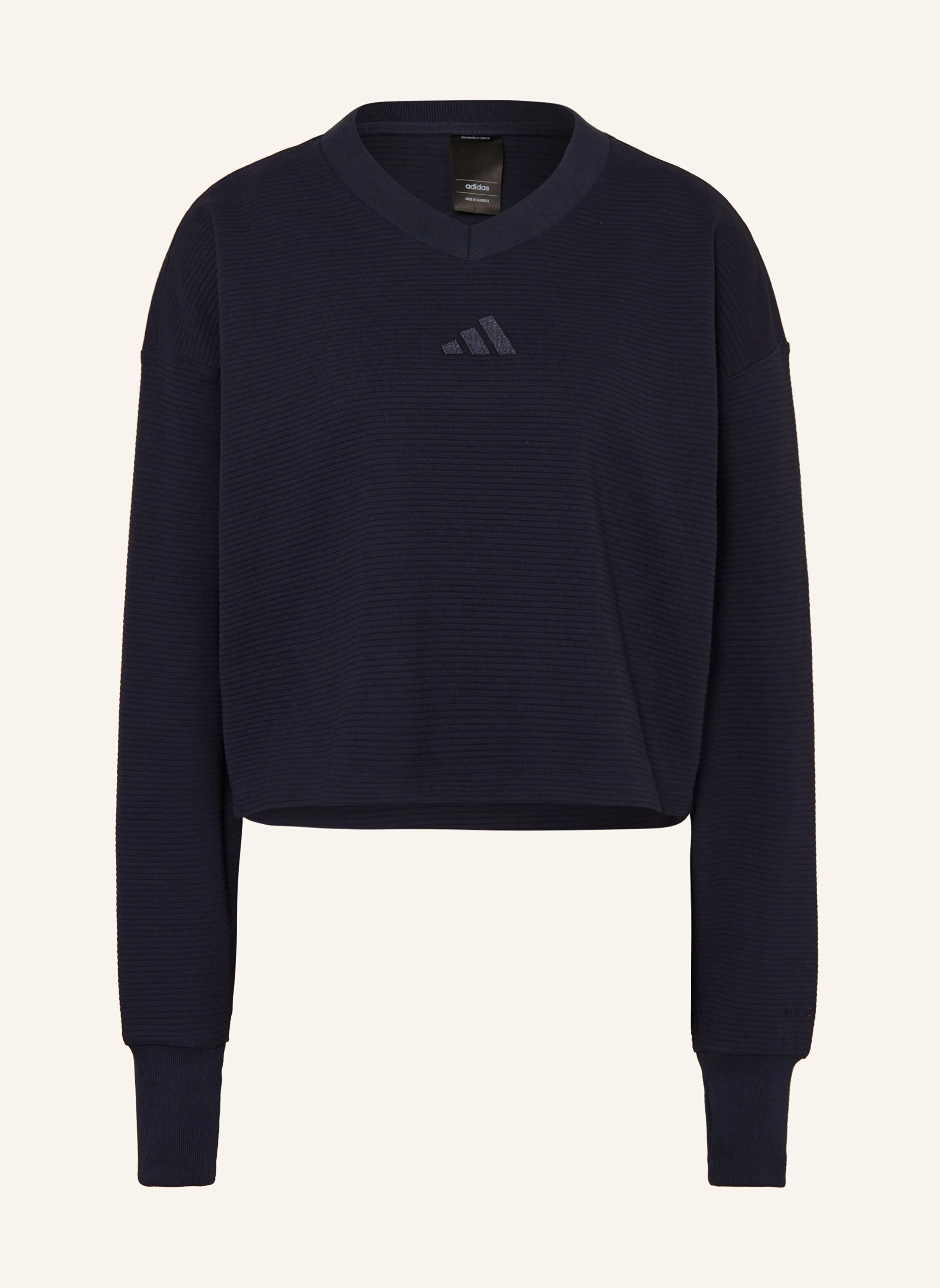 adidas Cropped sweatshirt ALL SZN in dark blue
