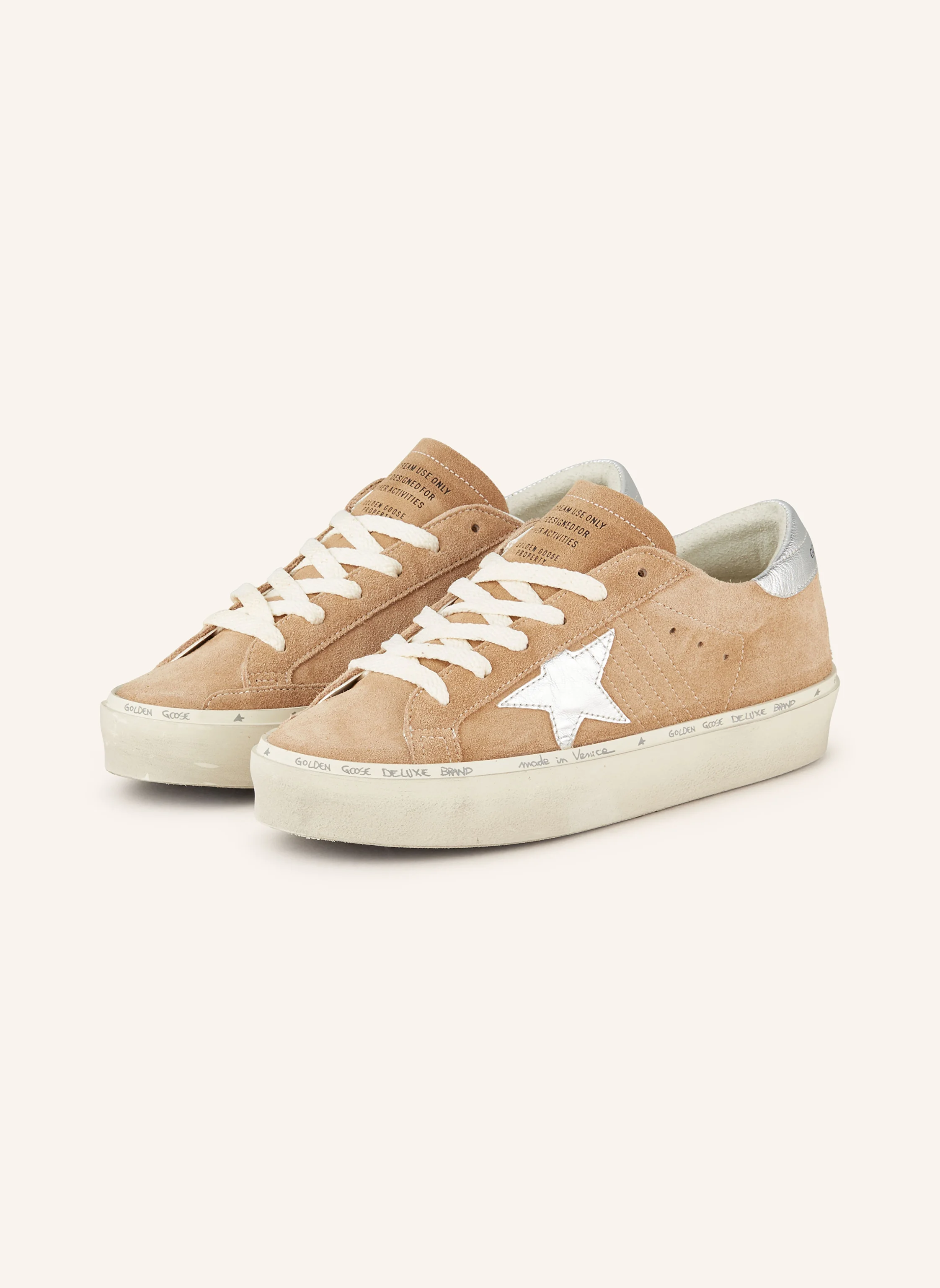 Goose Deluxe Brand Golden Goose Superstar Sneaker Gold GOLDEN
