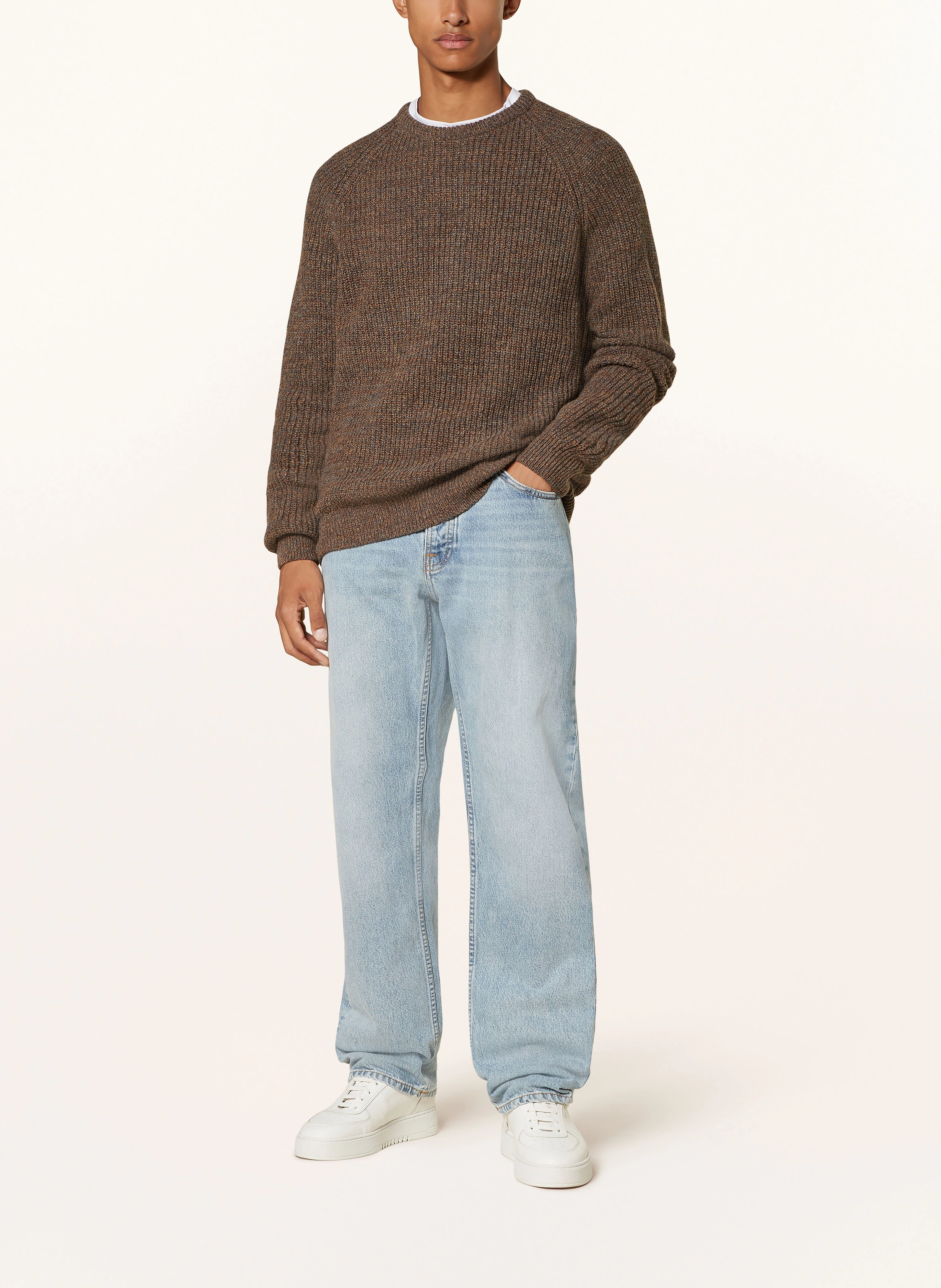 Barbour Sweater HORSEFORD: KHAKI
