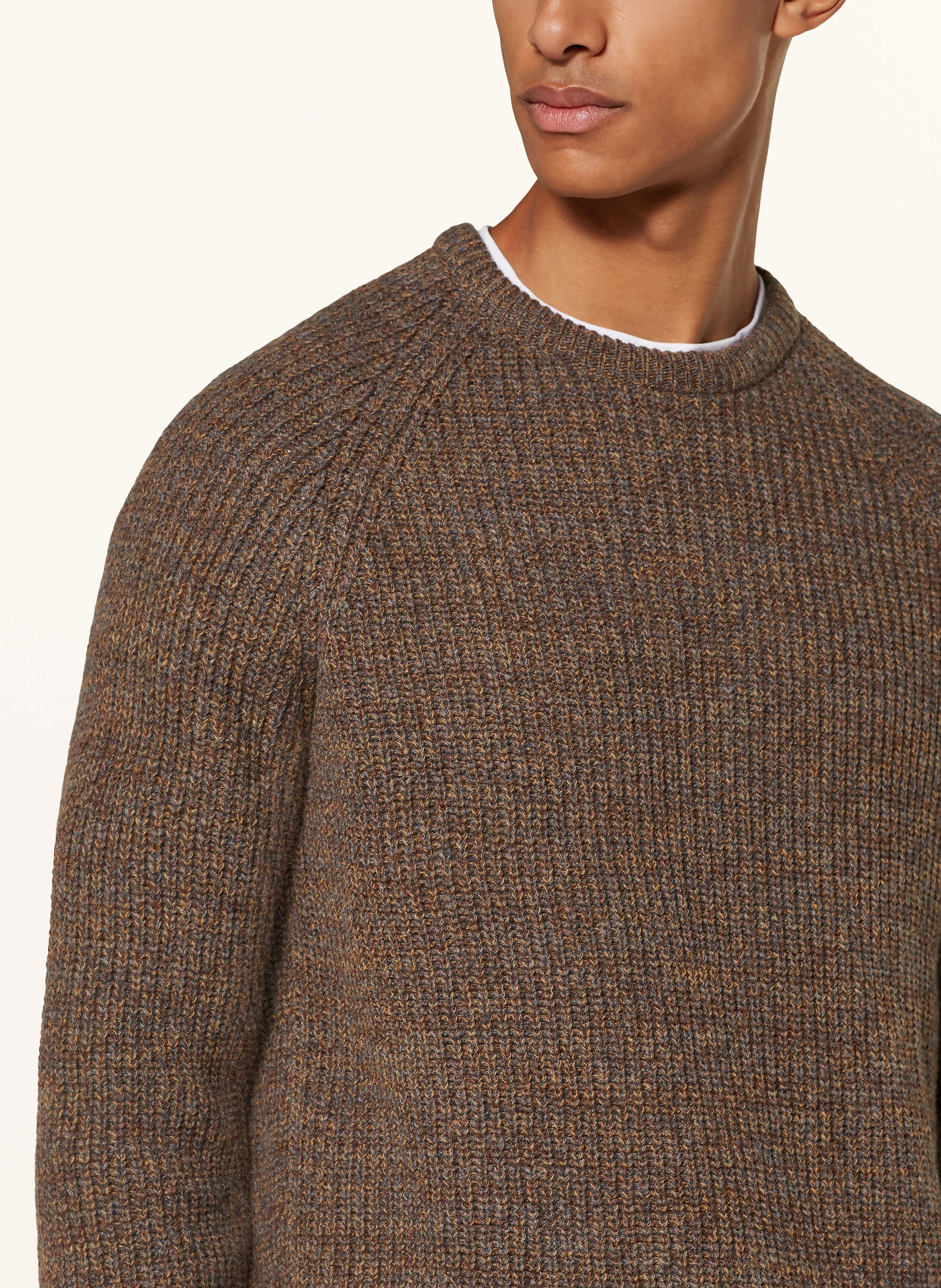 Barbour Sweater HORSEFORD: KHAKI