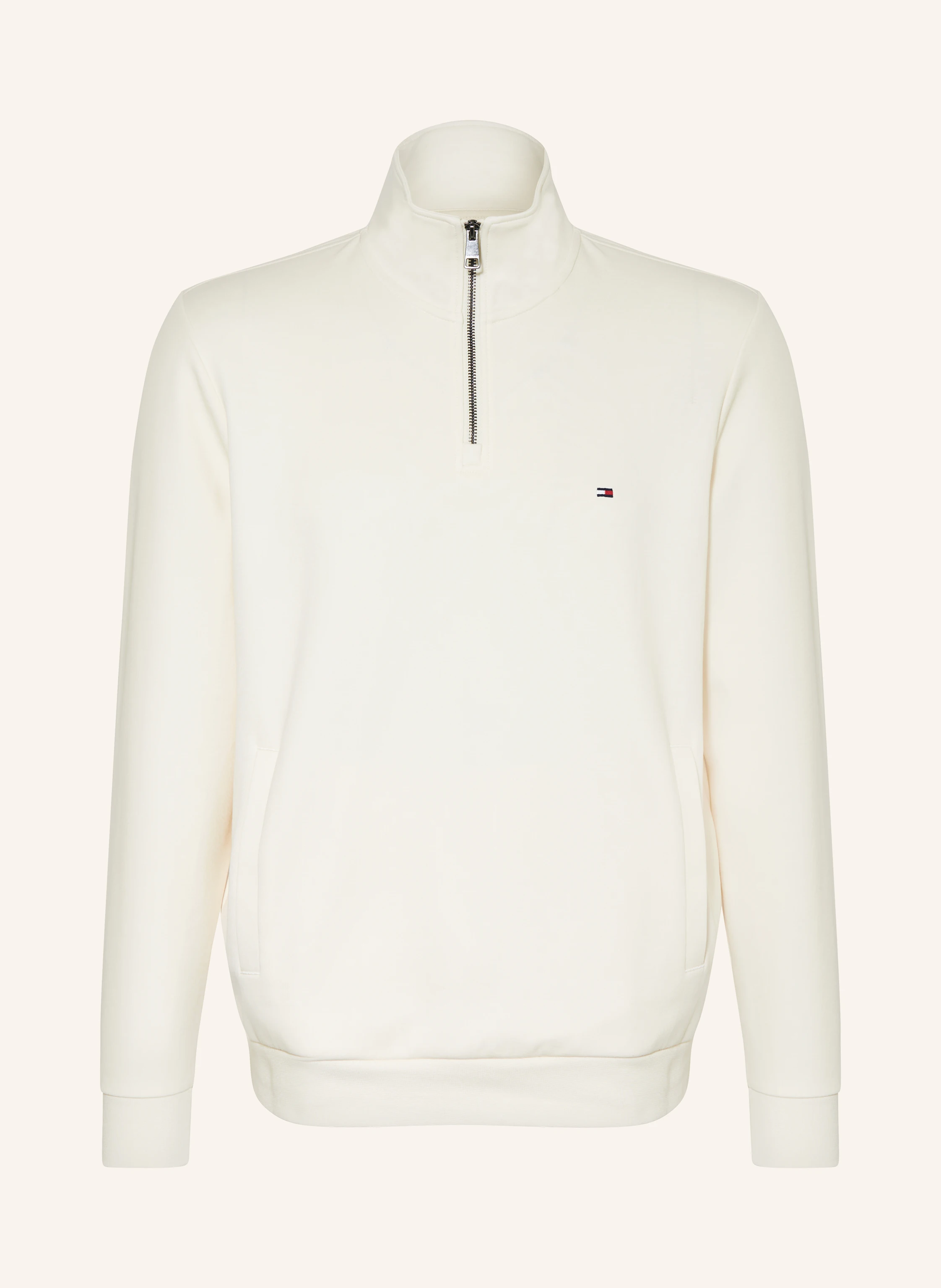 Tommy Hilfiger White Half Zip Sweatshirt Buy Tommy Hilfiger Women