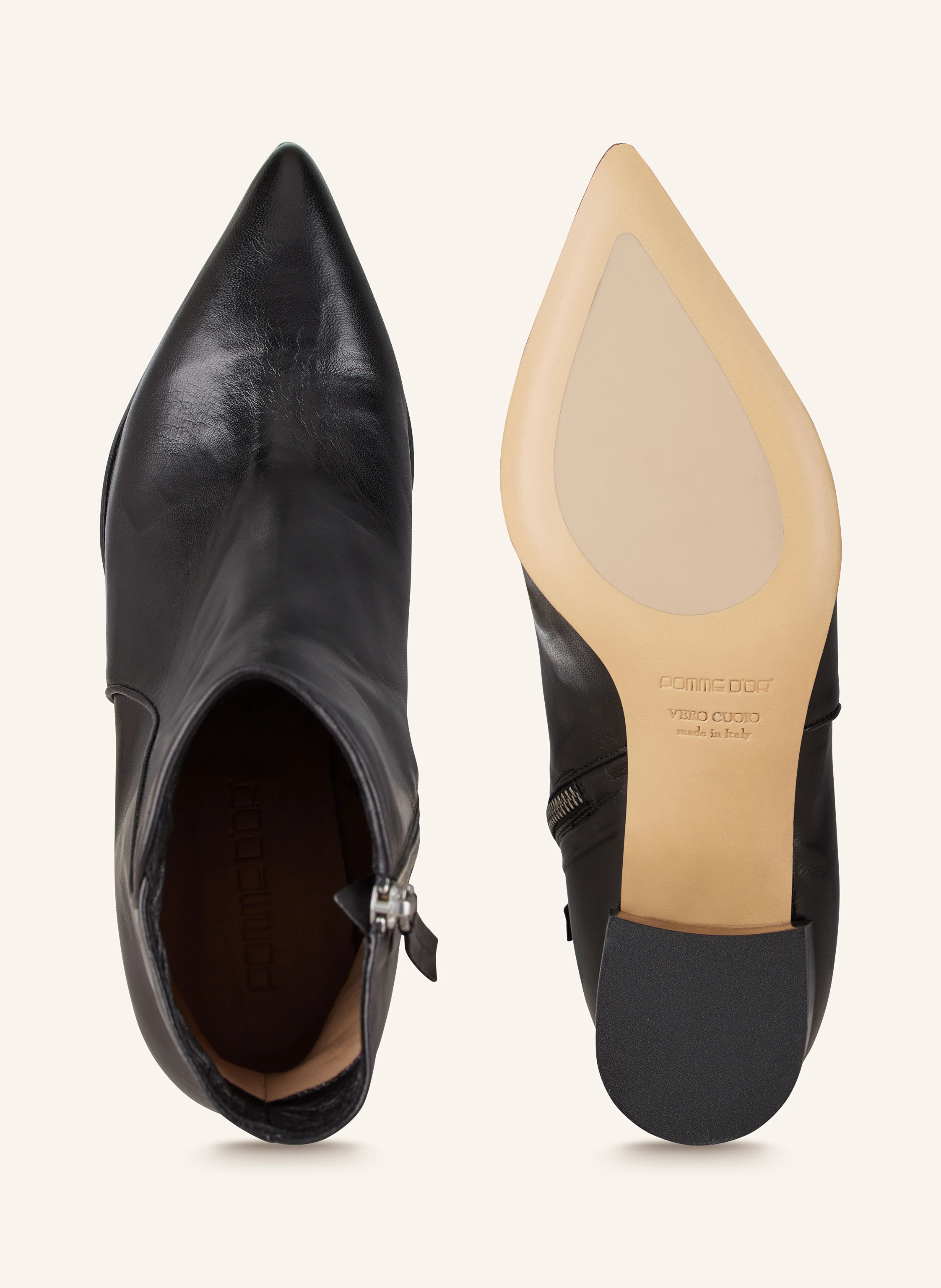 POMME D'OR Ankle boots ALISON in black