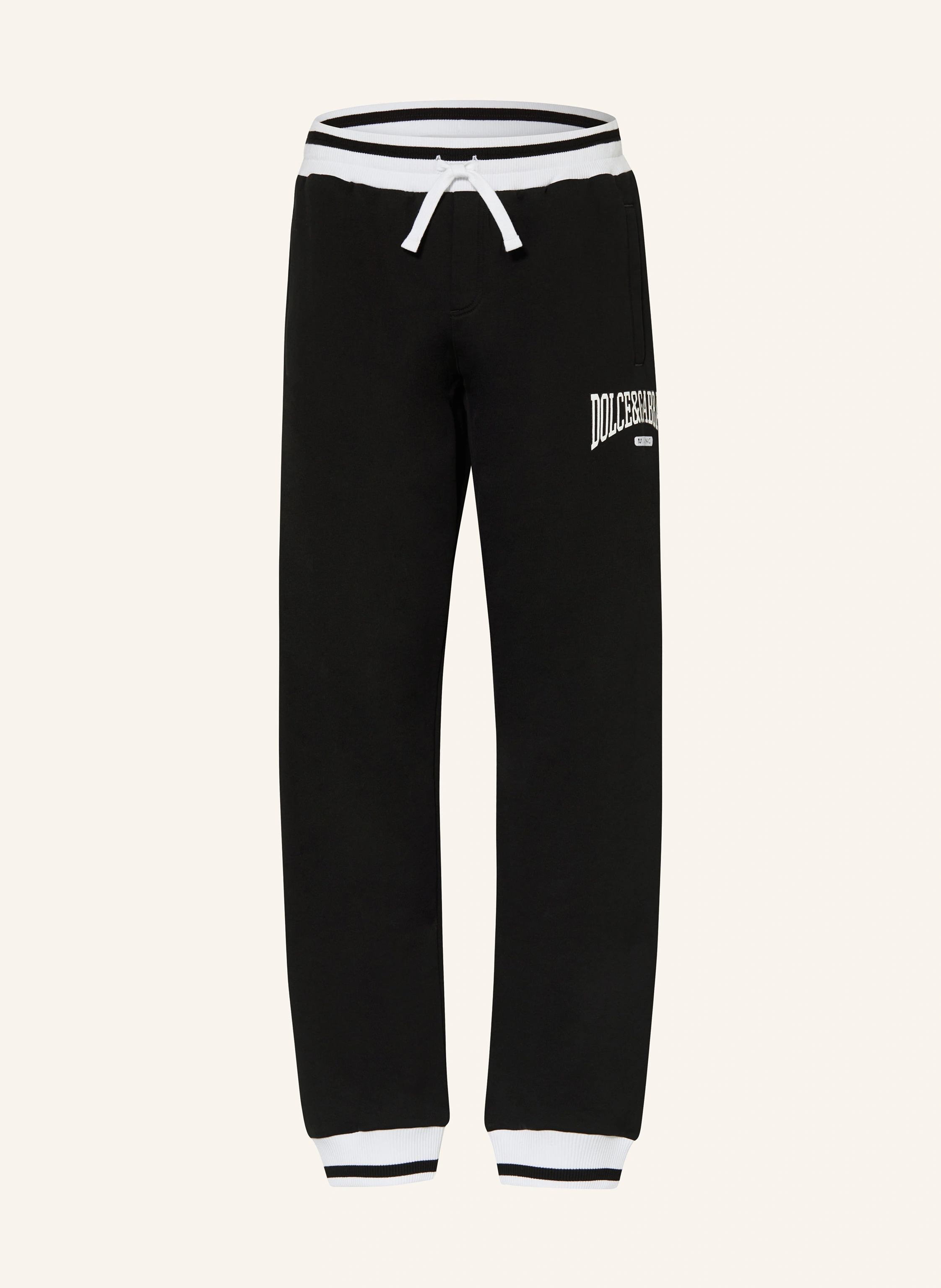 DOLCE GABBANA Sweatpants in black