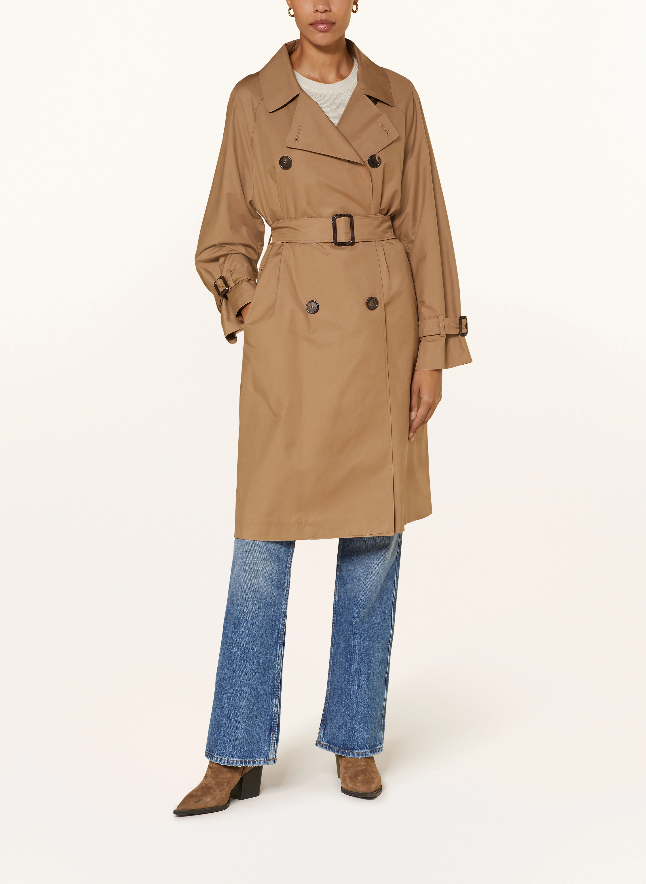 Max Mara The Cube Trench coat CTRENCH in camel