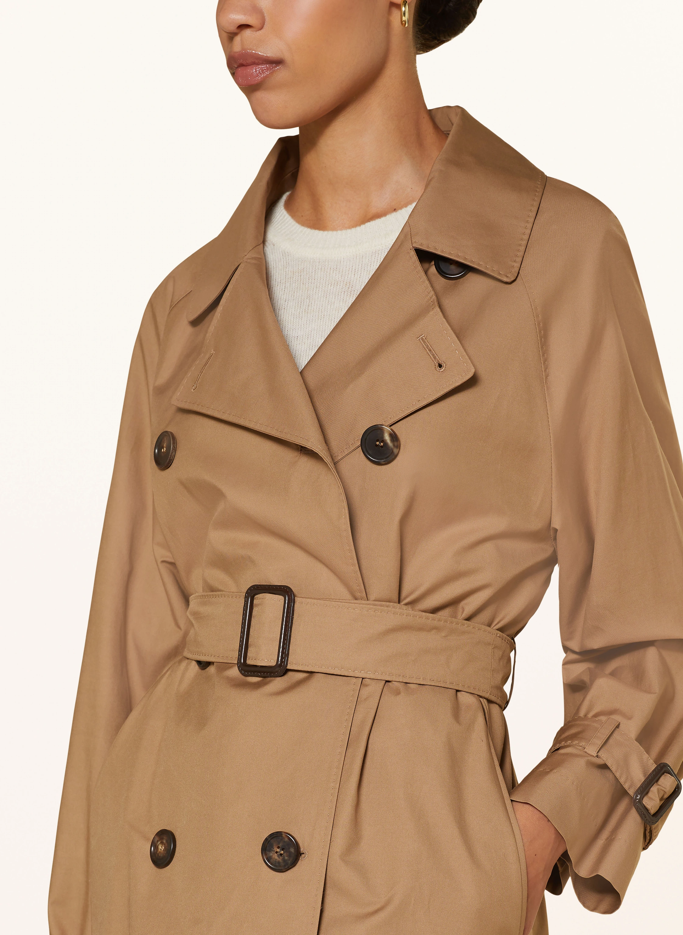 Max Mara The Cube Trench coat CTRENCH in camel