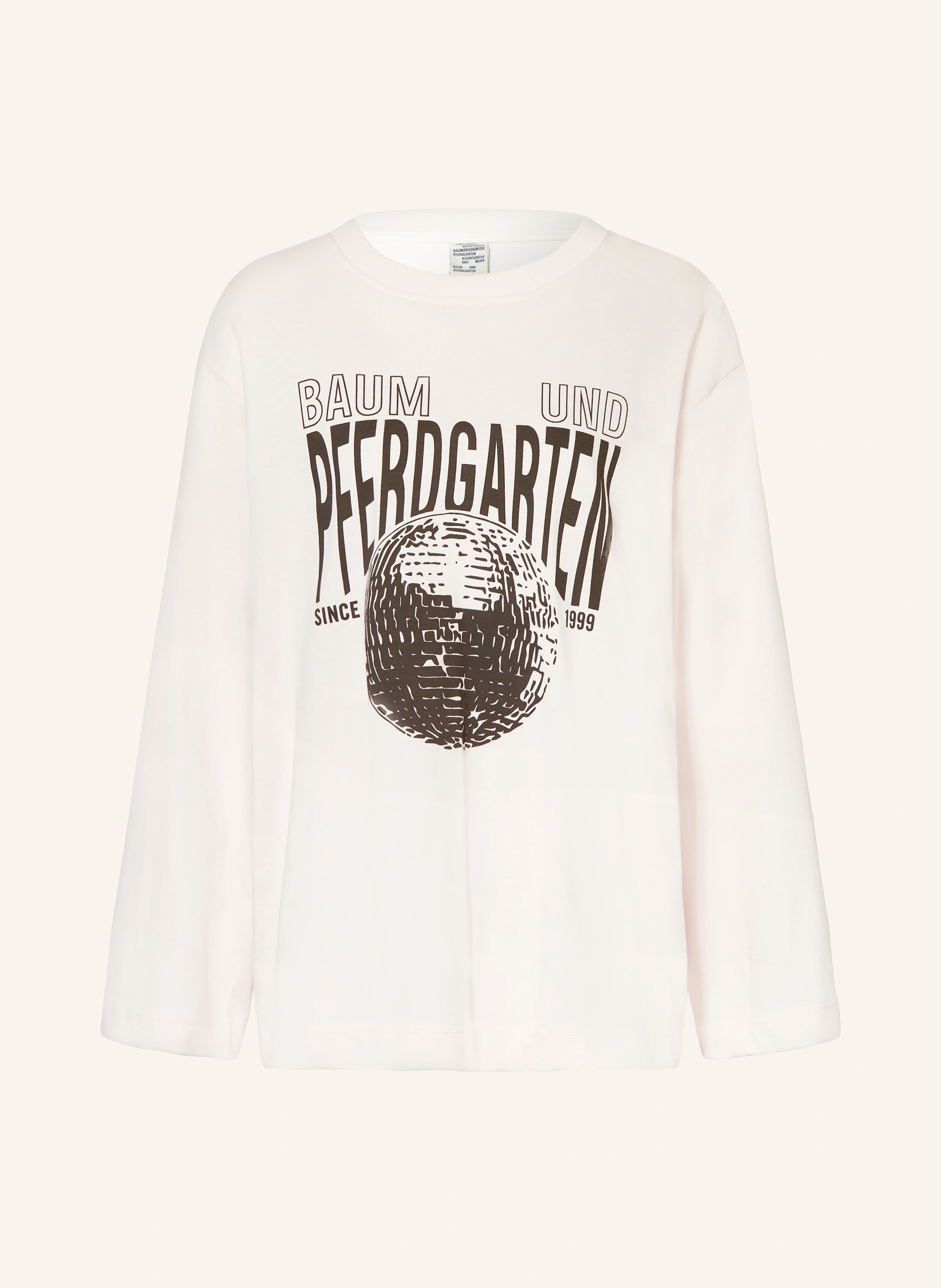 BAUM UND PFERDGARTEN Oversized-Sweatshirt JEEVANA in hellrosa