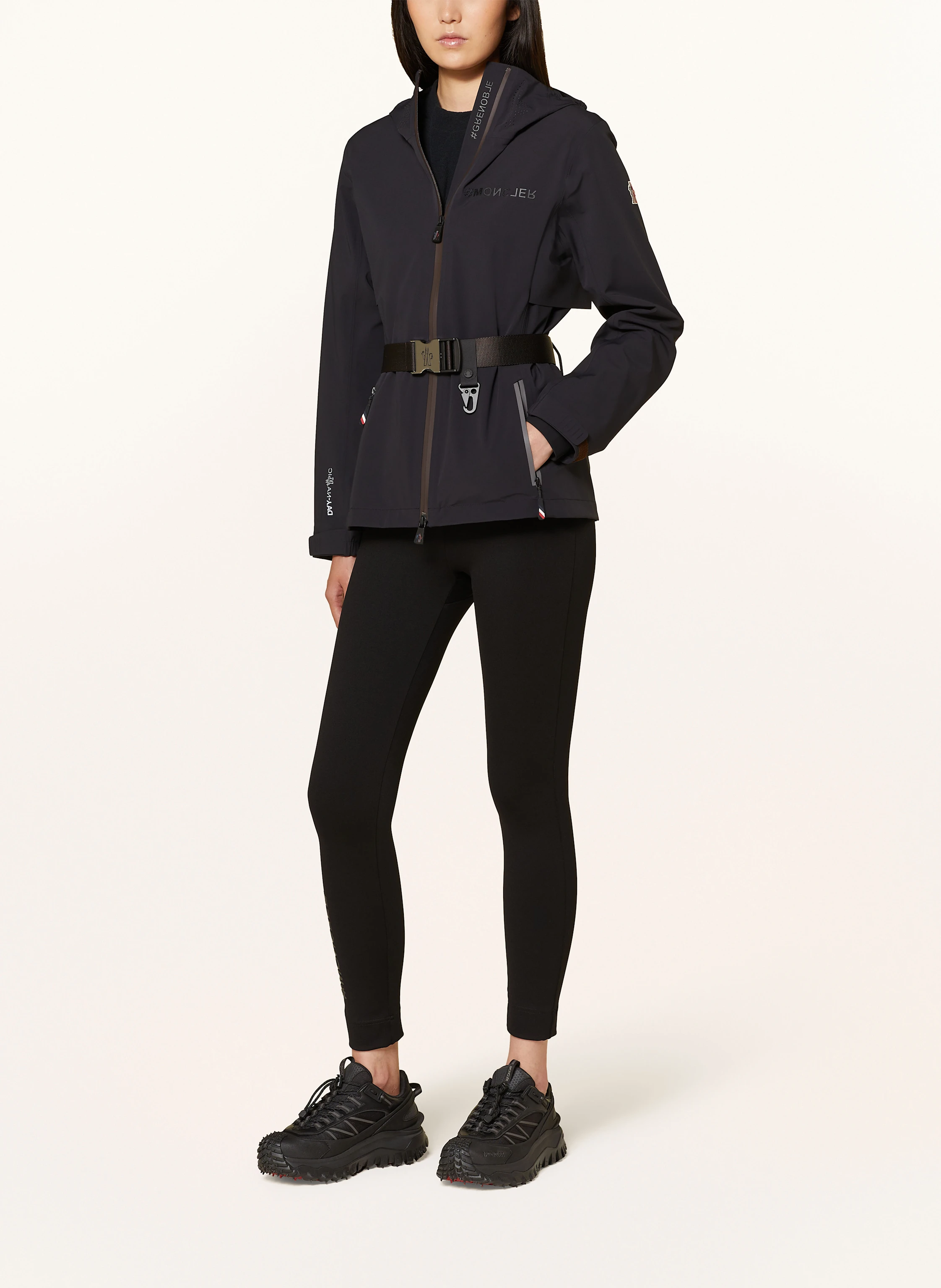 【送料&関税込】Moncler Grenoble fex Black Gore-tex Jacket MONCLER GRENOBLE FEX hardshell jacket in black