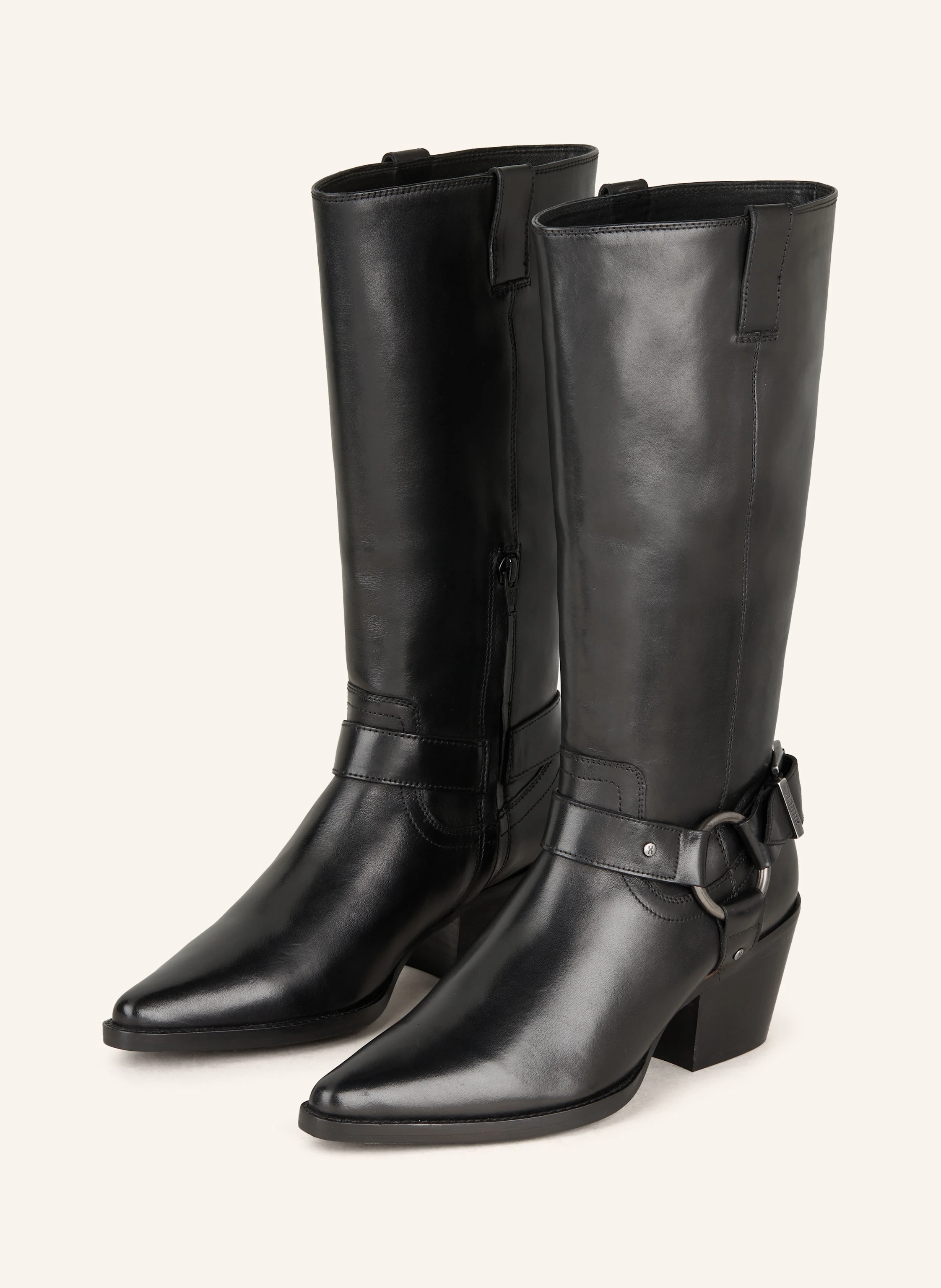 BRONX Cowboy Boots JUKESON in schwarz