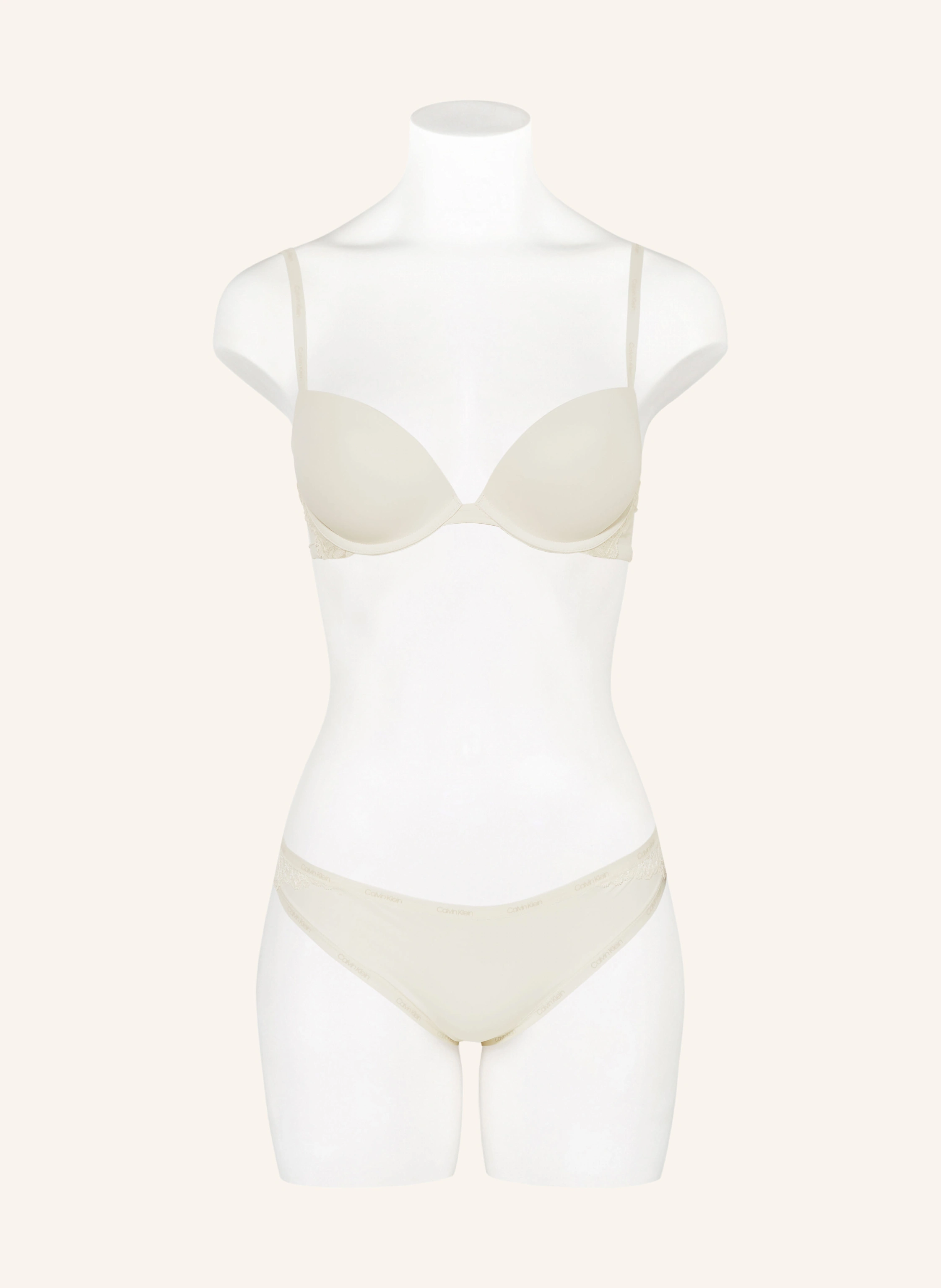 Calvin Klein Push-up bra CK ATTRACTION: ECRU
