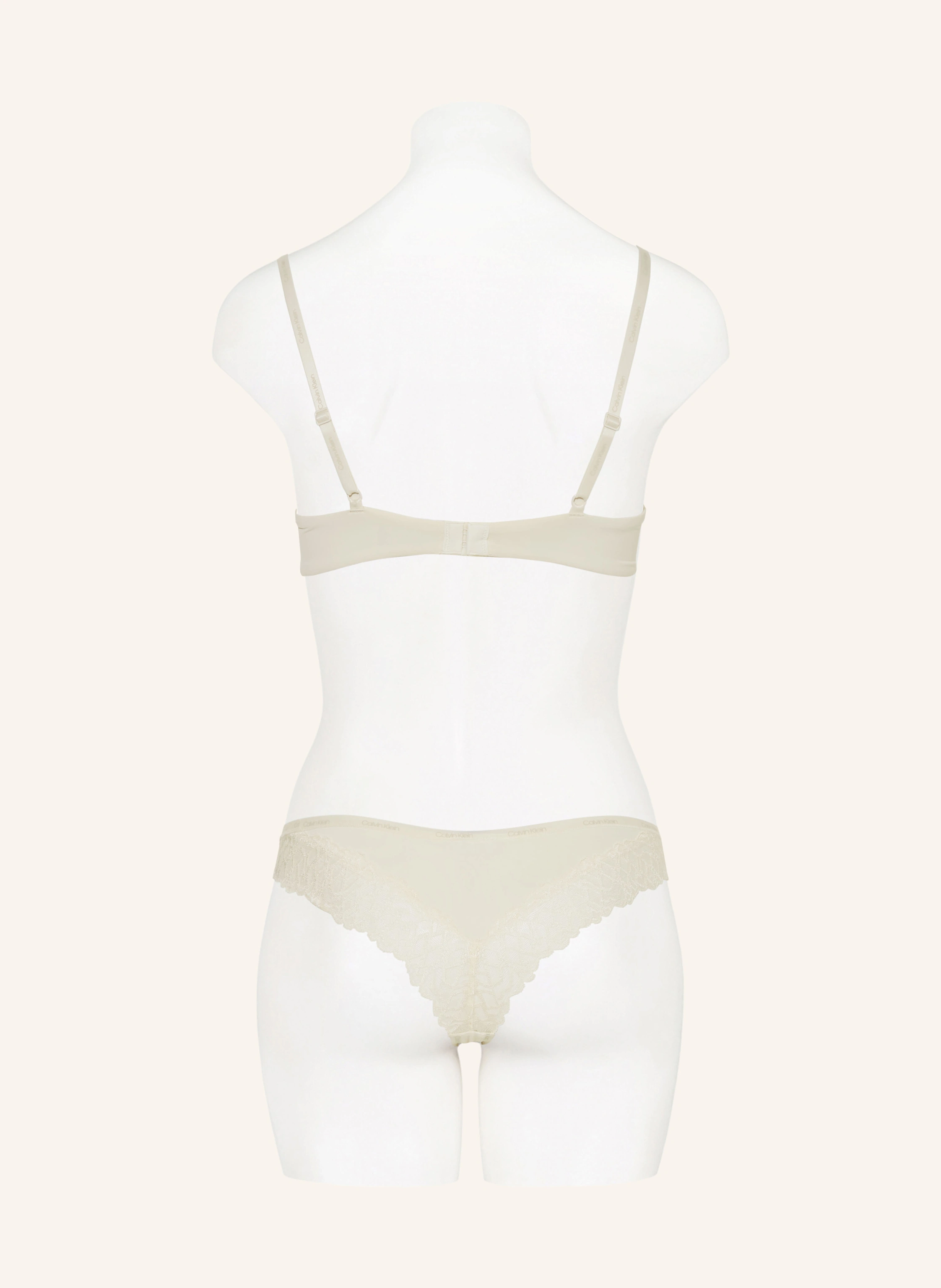 Calvin Klein Push-up bra CK ATTRACTION: ECRU