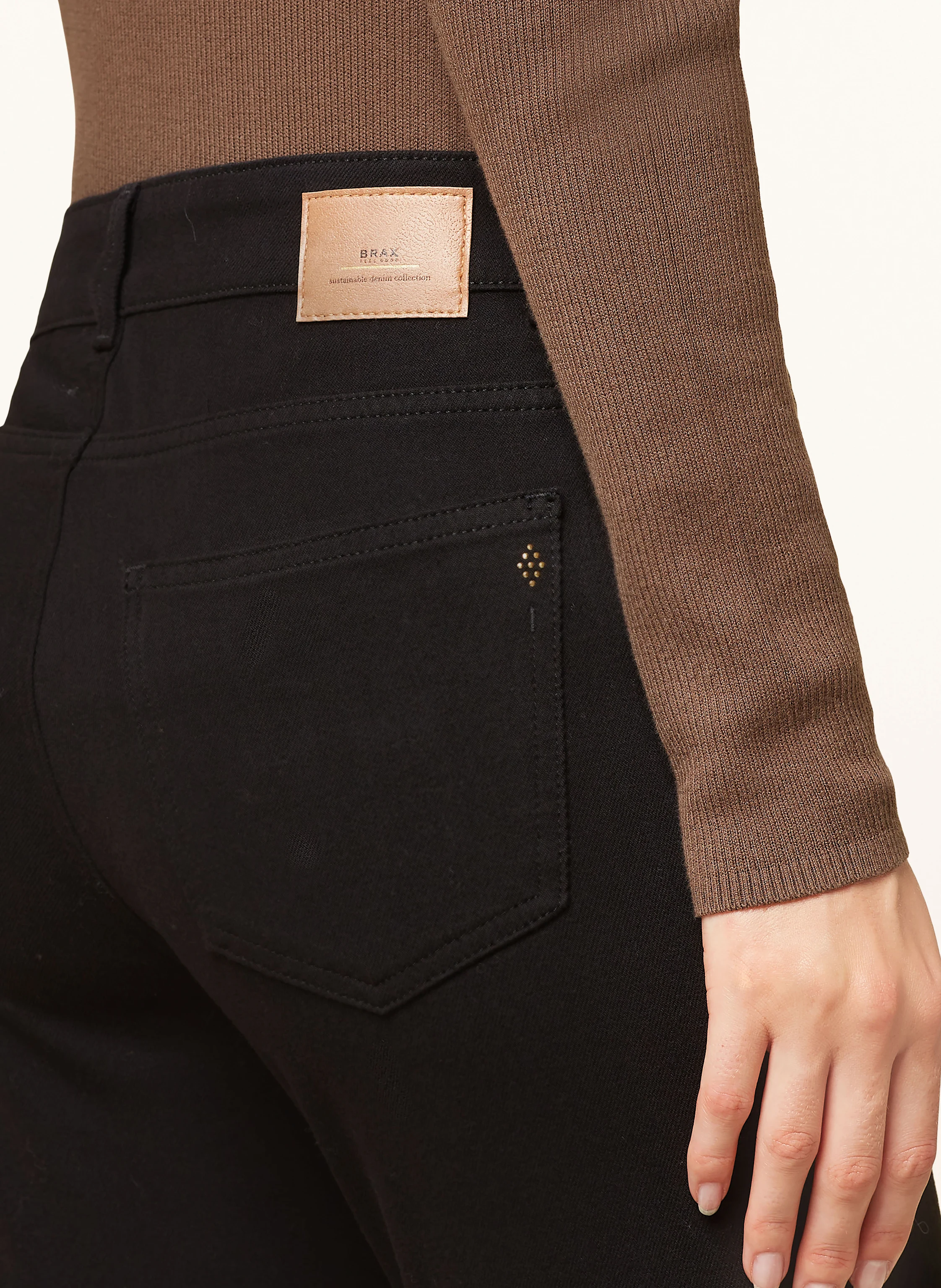 BRAX Skinny jeans SHAKIRA: SVART
