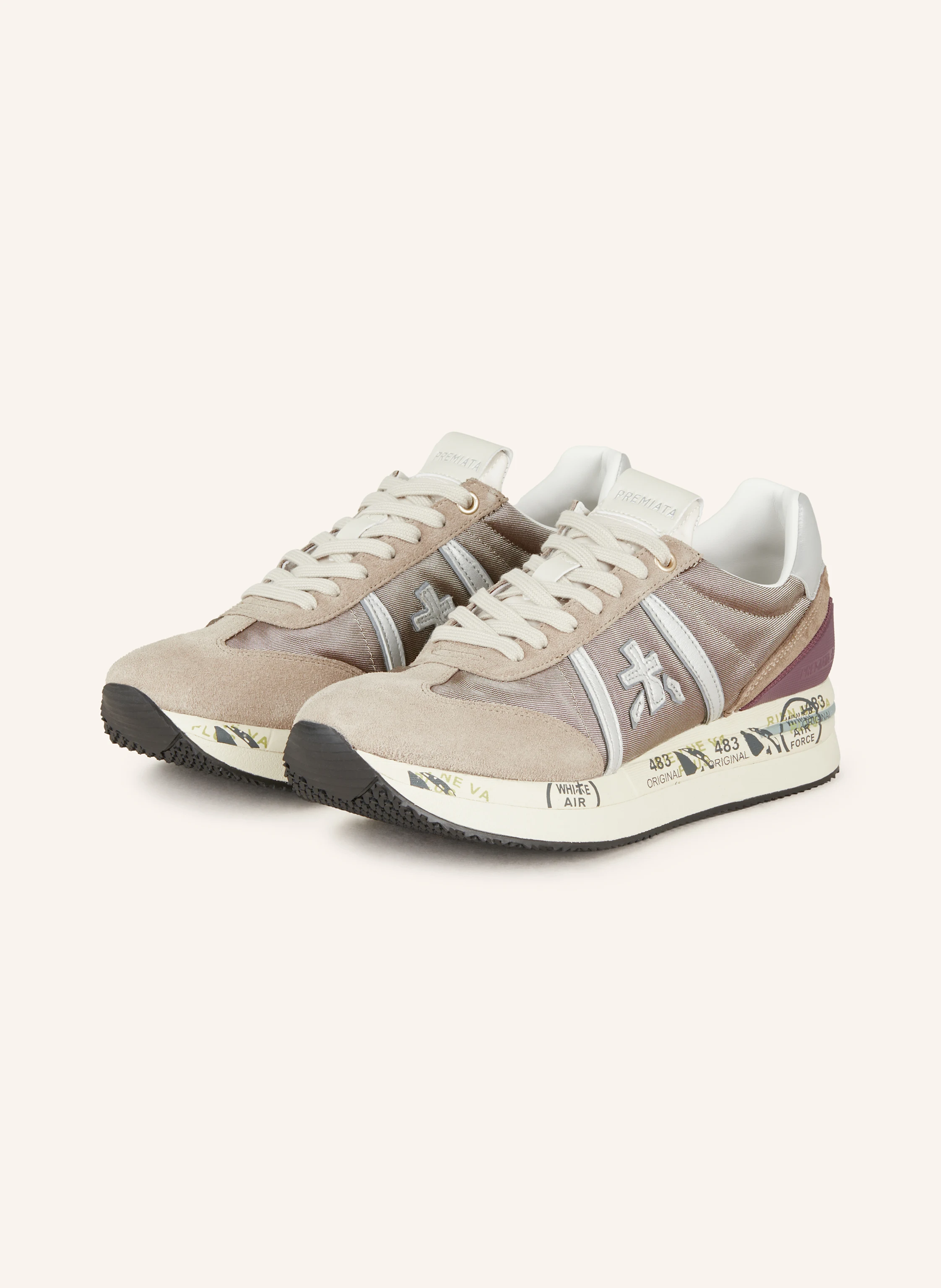 スニーカー PREMIATA Women Sneakers 419648 CONNY Beige スニーカー PREMIATA Women Sneakers 419648 CONNY Beige