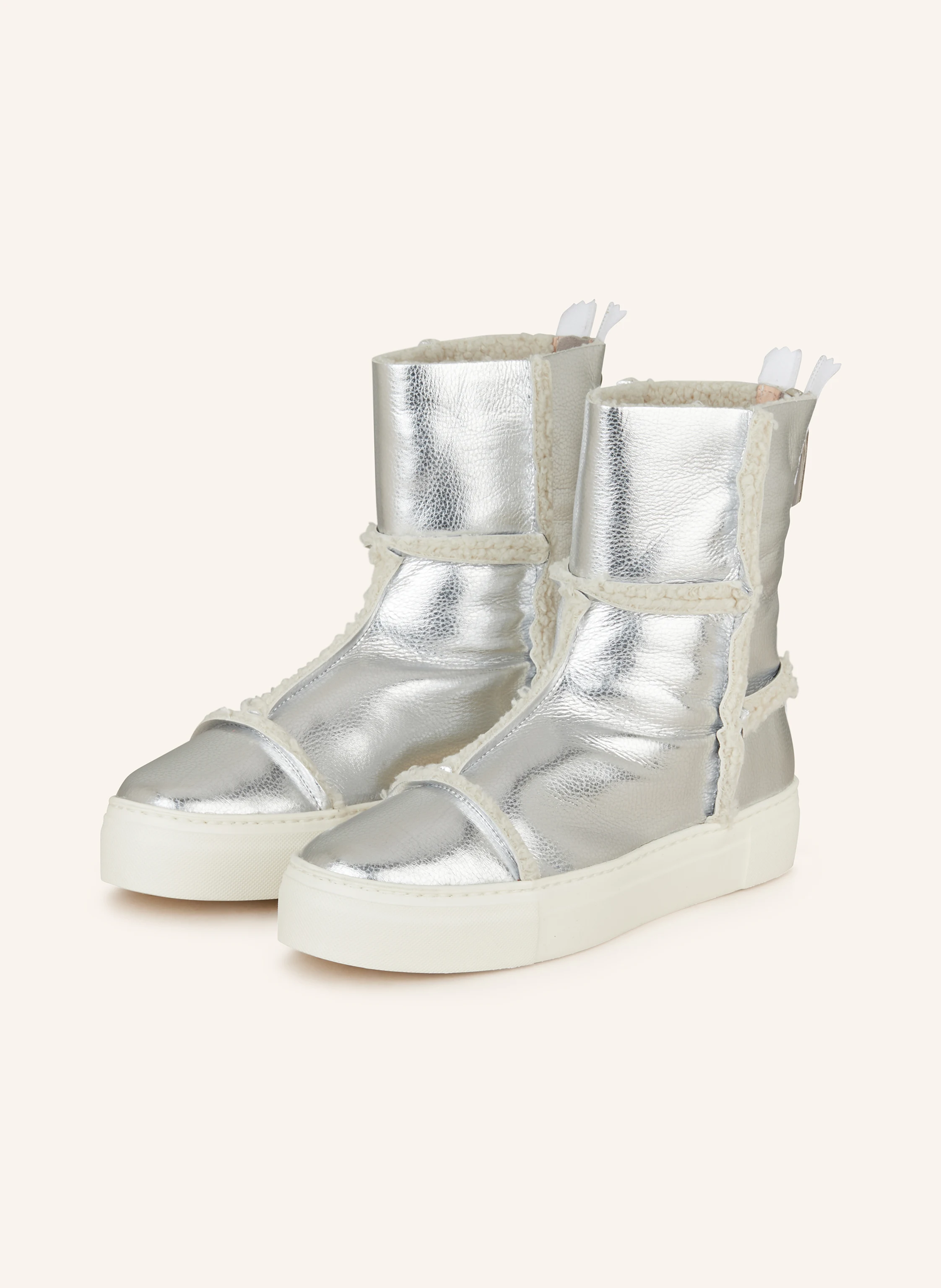 AGL Plateau-Boots ROSY in silber