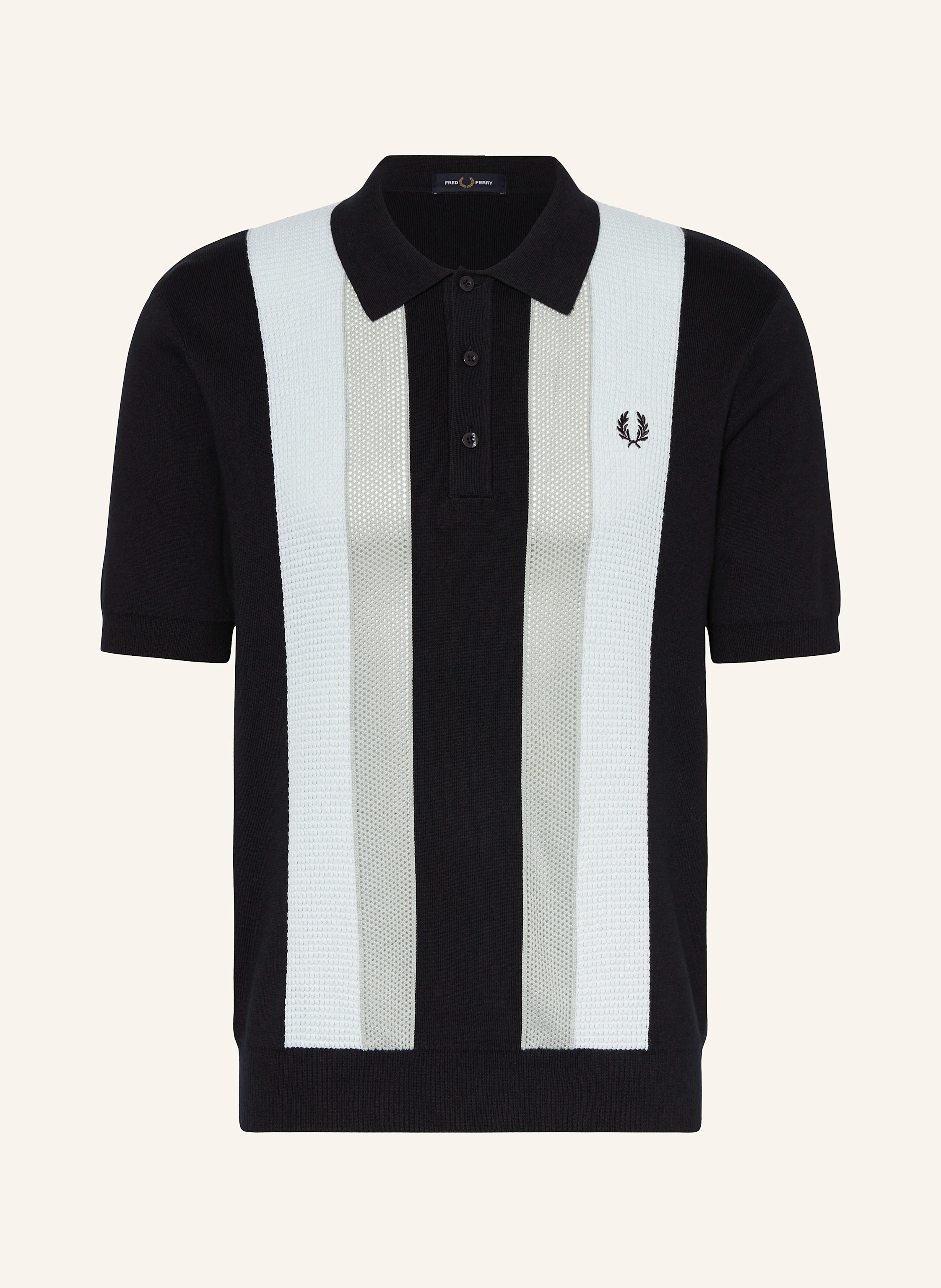 FRED PERRY KNIT POLO SHIRT ニットポロ Fred Perry Men's Classic Knit Polo Shirt in Carrington Brick