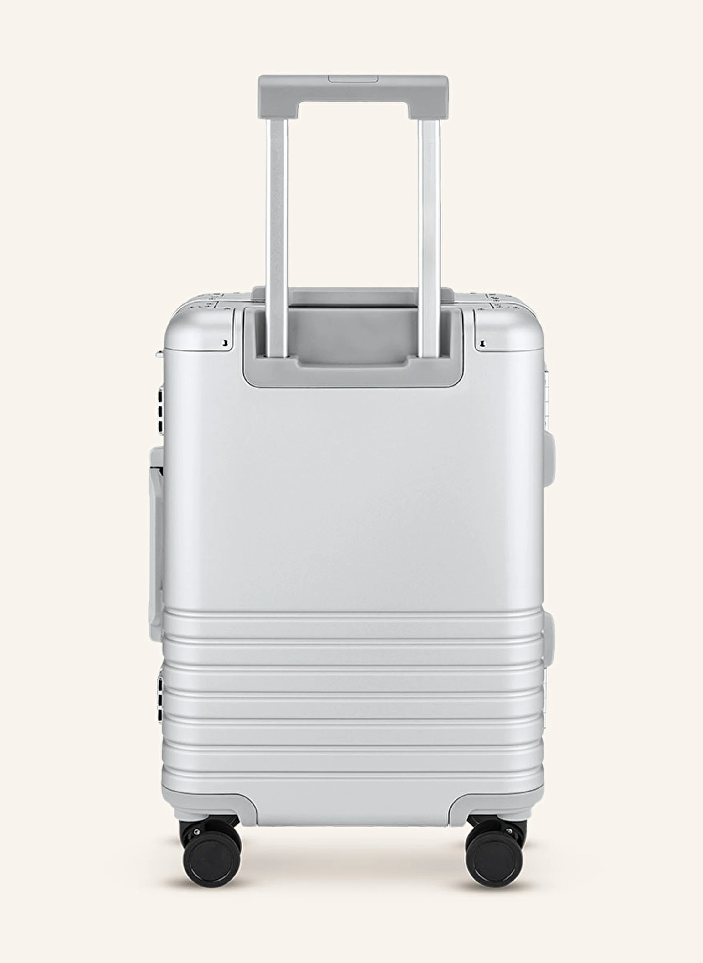 KAPTEN & SON Wheeled luggage HEATHROW: SILVER