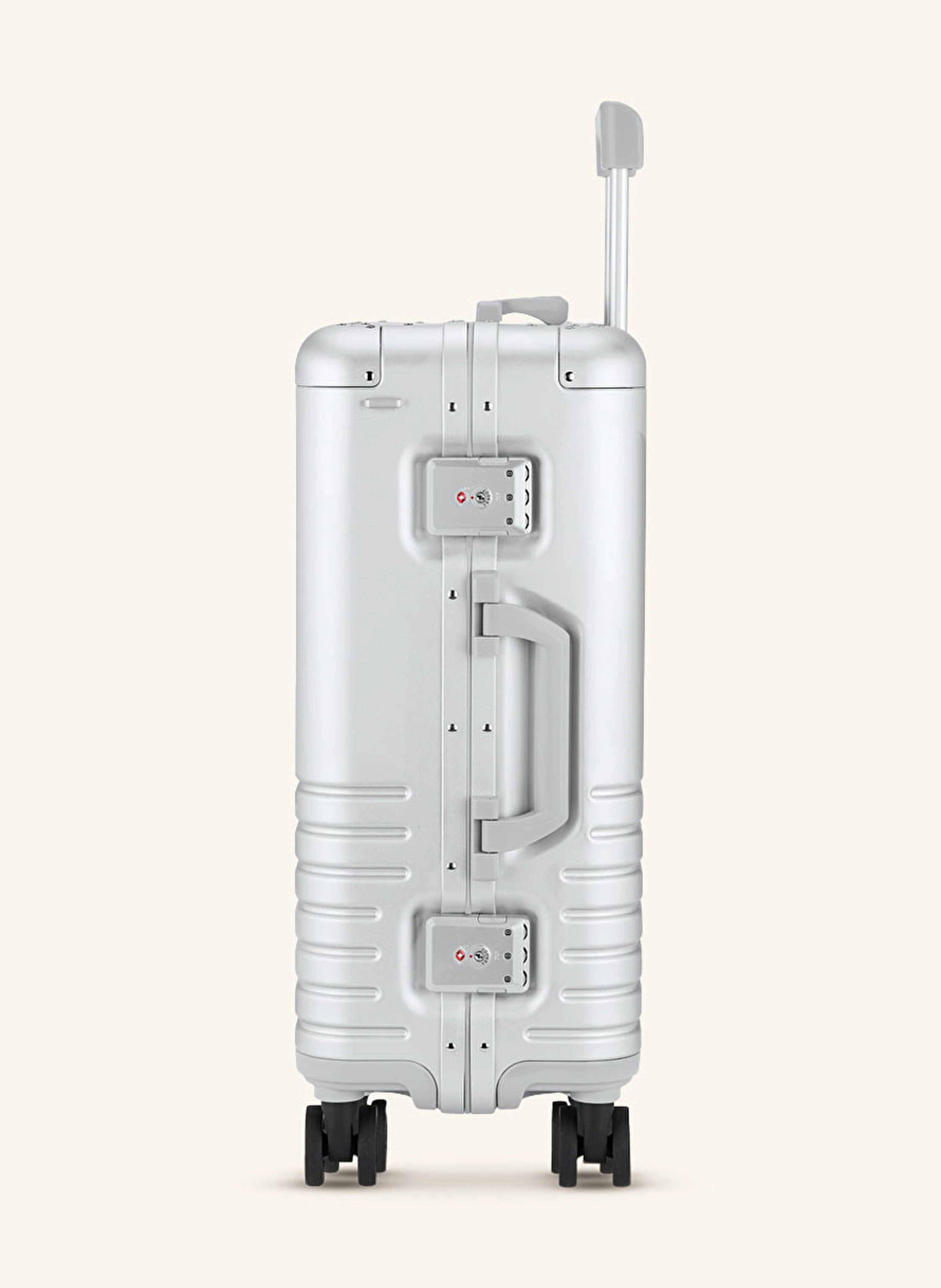 KAPTEN & SON Wheeled luggage HEATHROW: SILVER