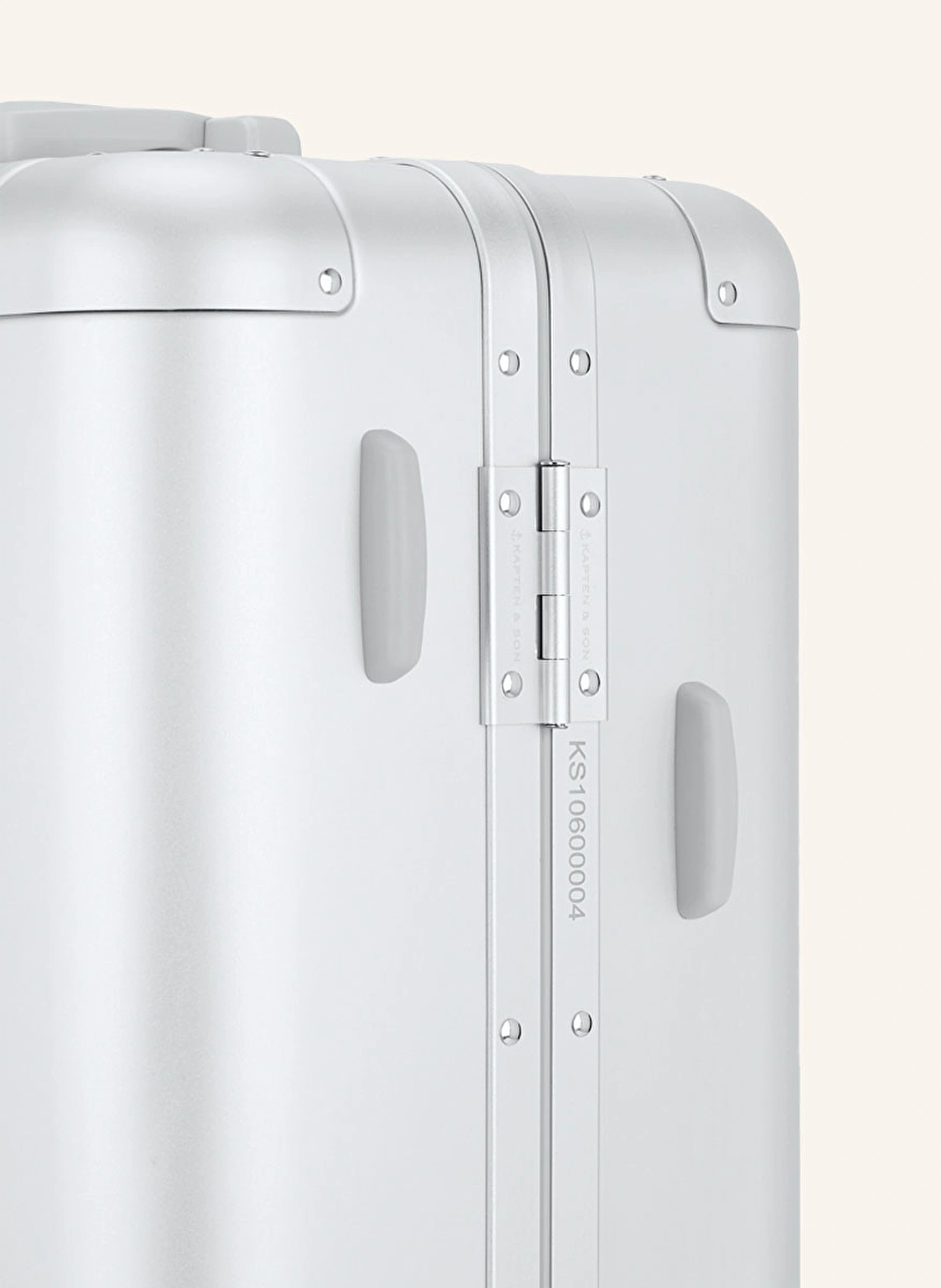 KAPTEN & SON Wheeled luggage HEATHROW: SILVER