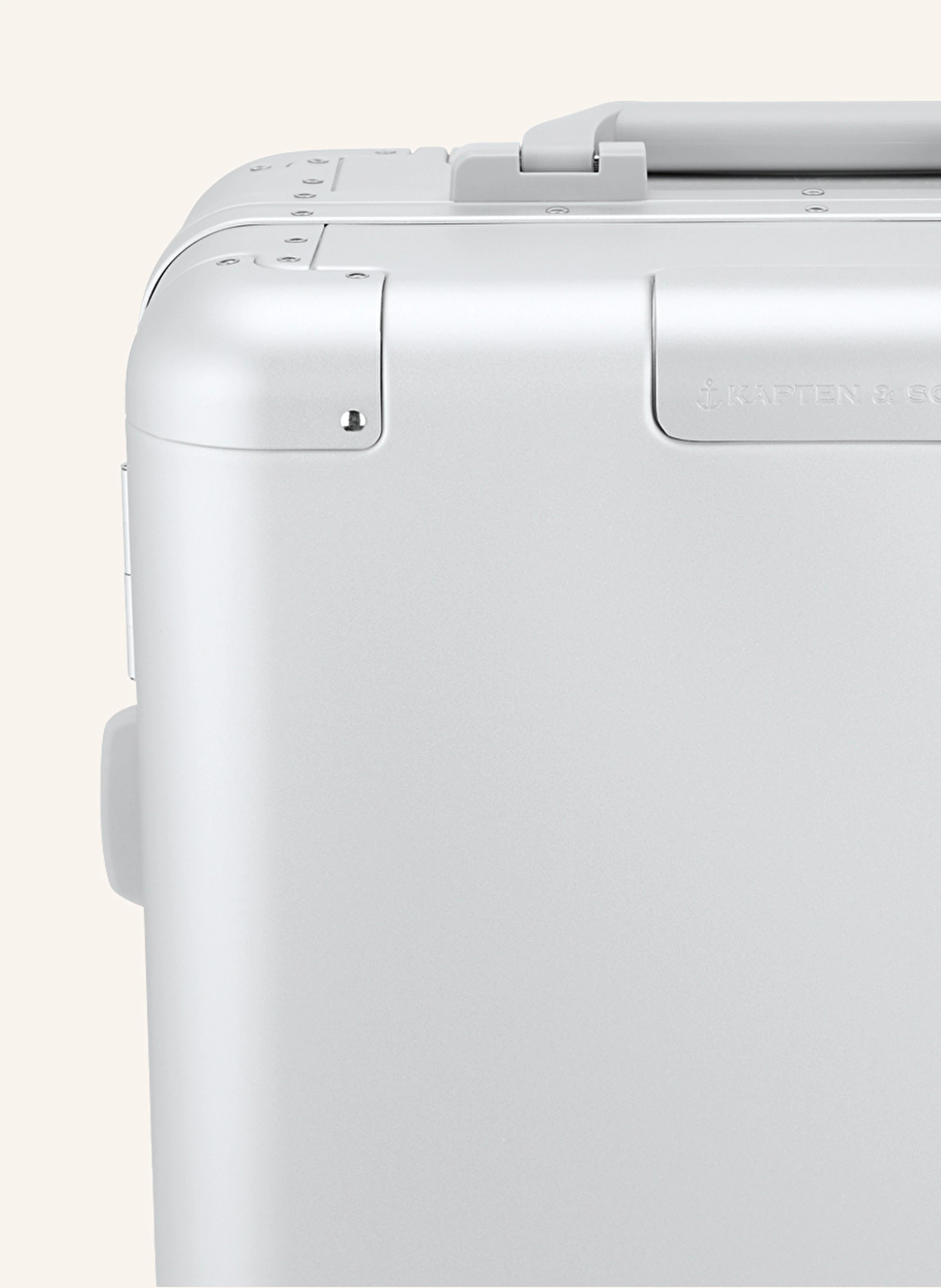 KAPTEN & SON Wheeled luggage HEATHROW: SILVER
