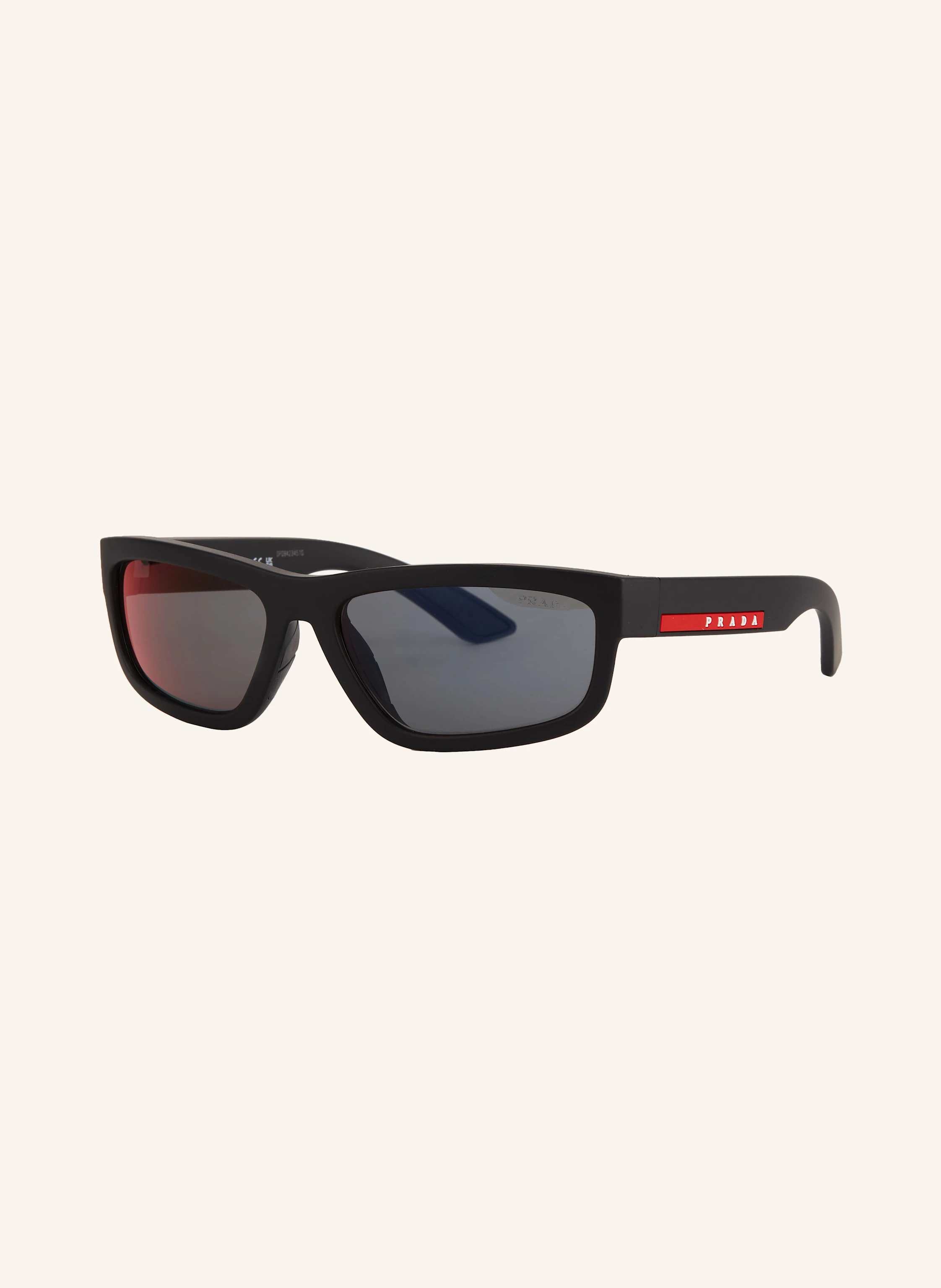 Prada Black and Red Sunglasses Prada Linea Rossa Sunglasses PS51ZS 1BO02G Black - eye-oo.com main image 2