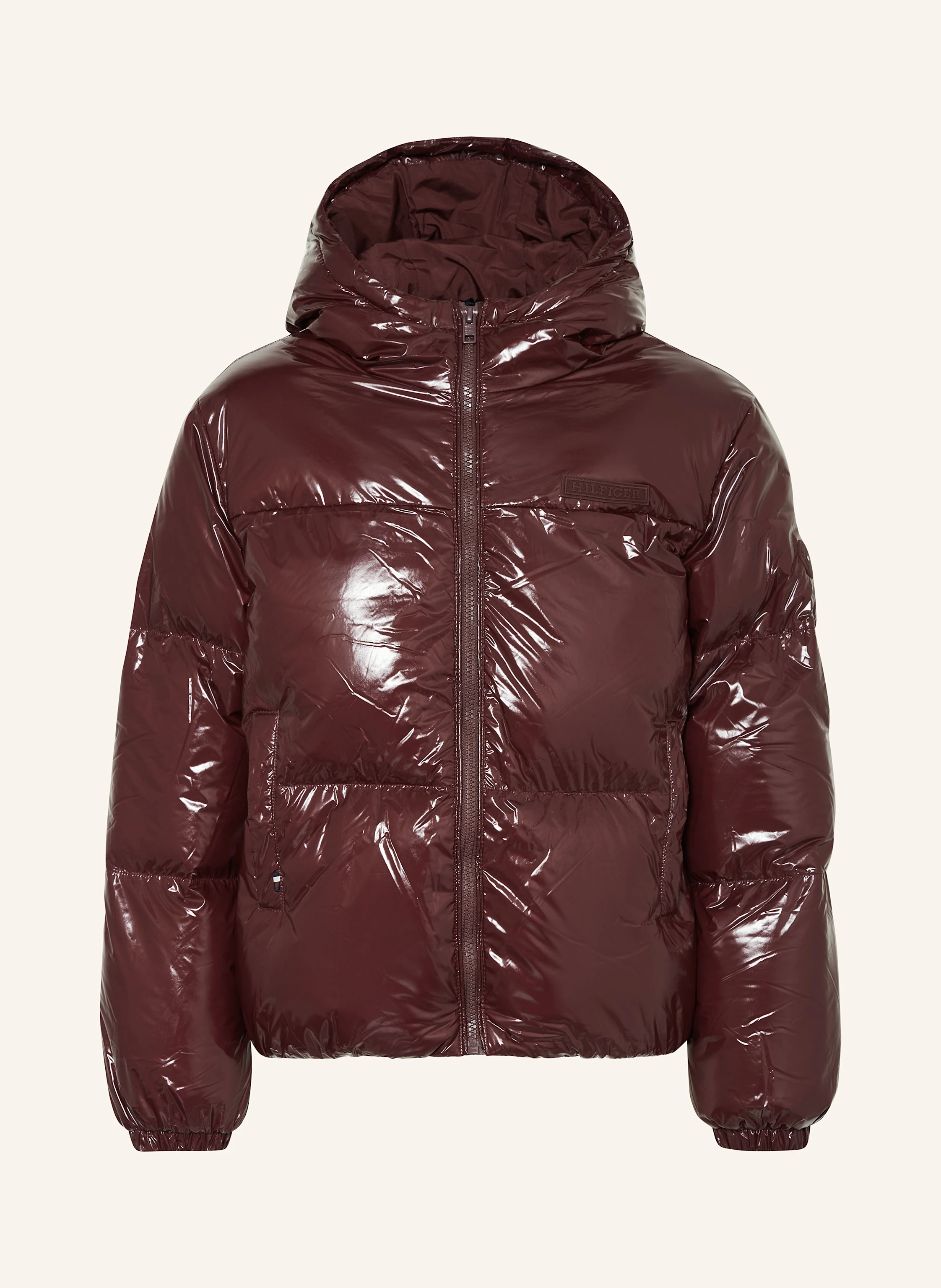 TOMMY HILFIGER Steppjacke NEW YORK in dunkelrot