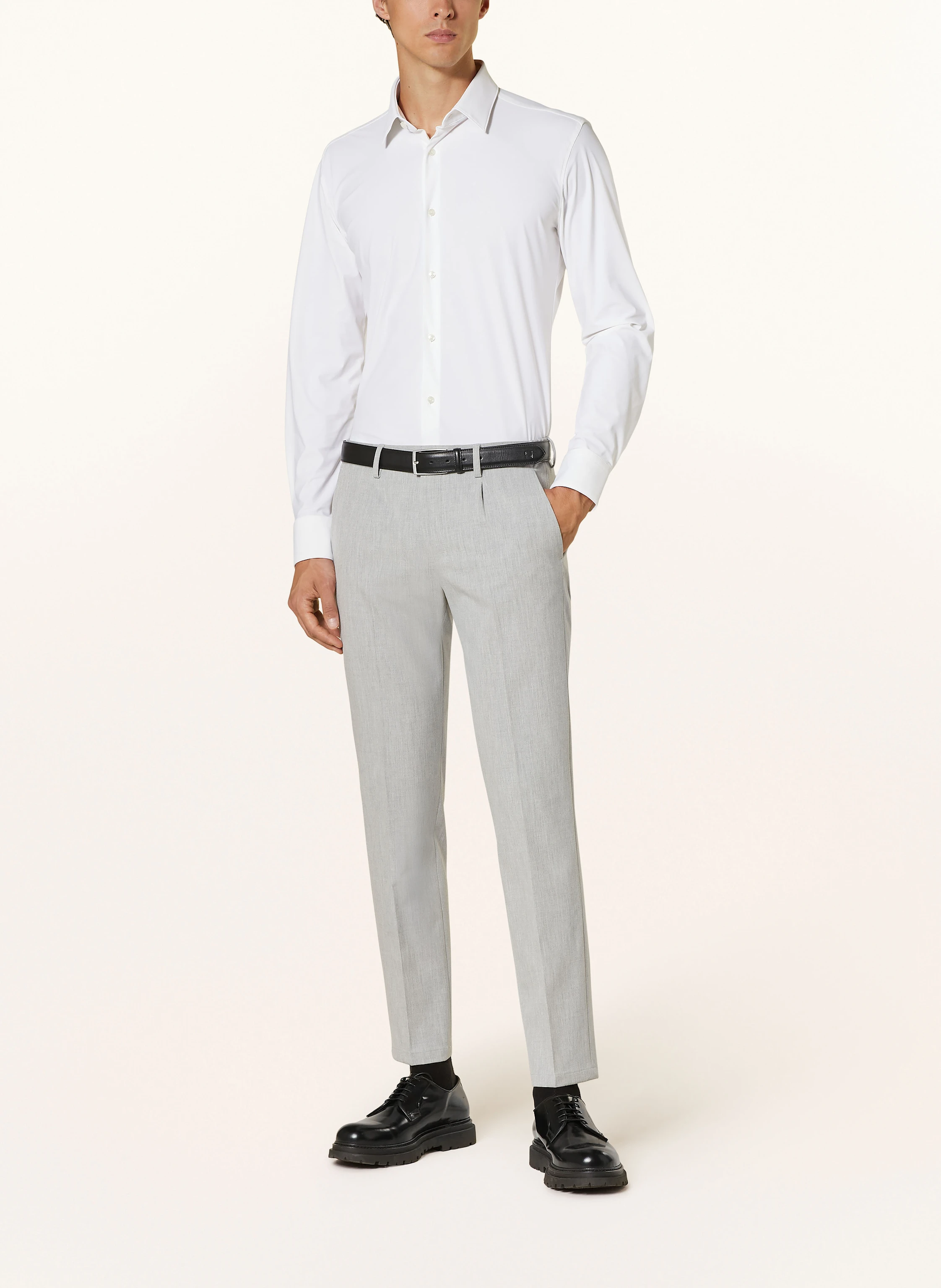 PAUL Suit trousers slim fit: 970 LIGHT GREY