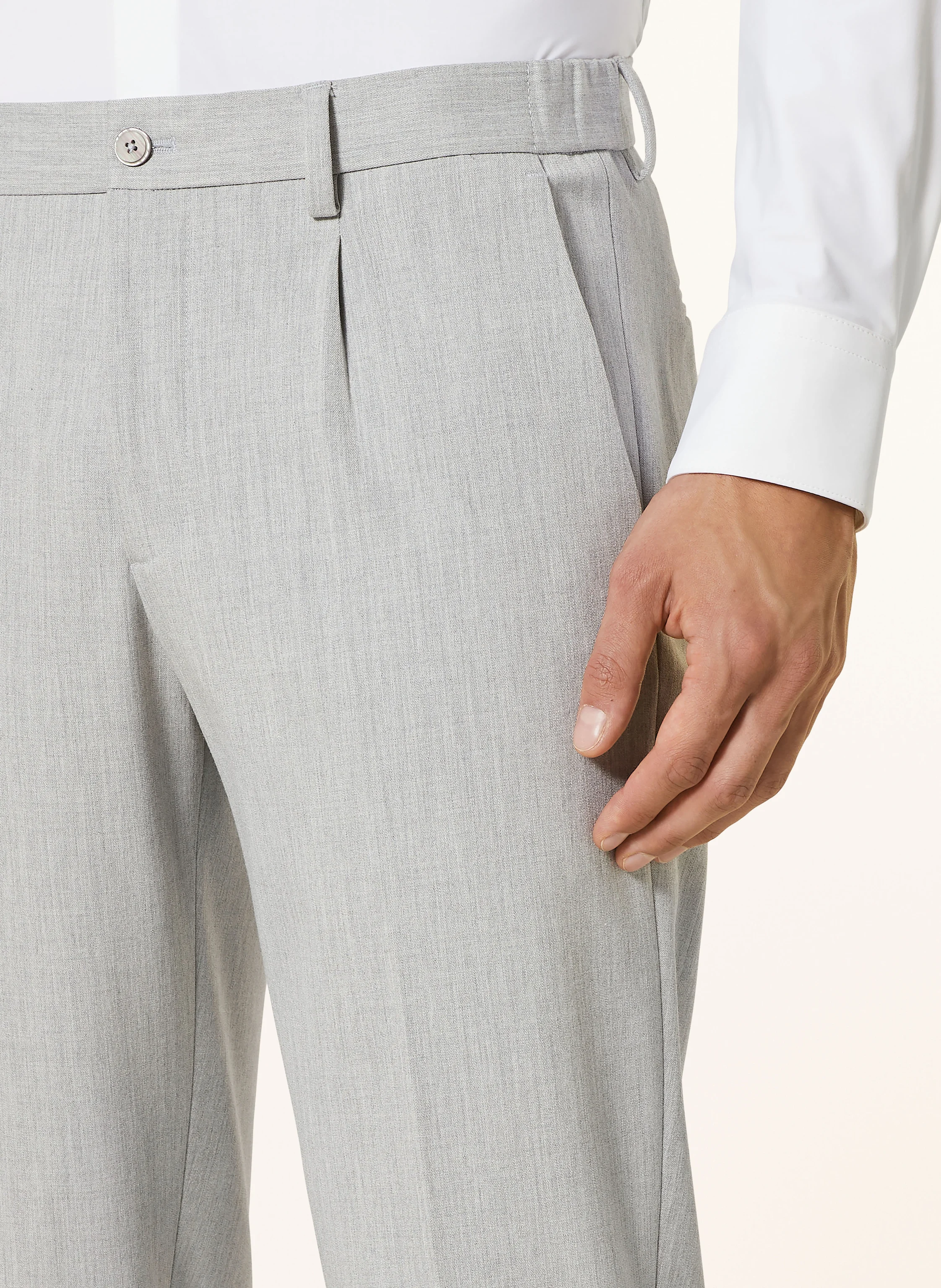 PAUL Suit trousers slim fit: 970 LIGHT GREY