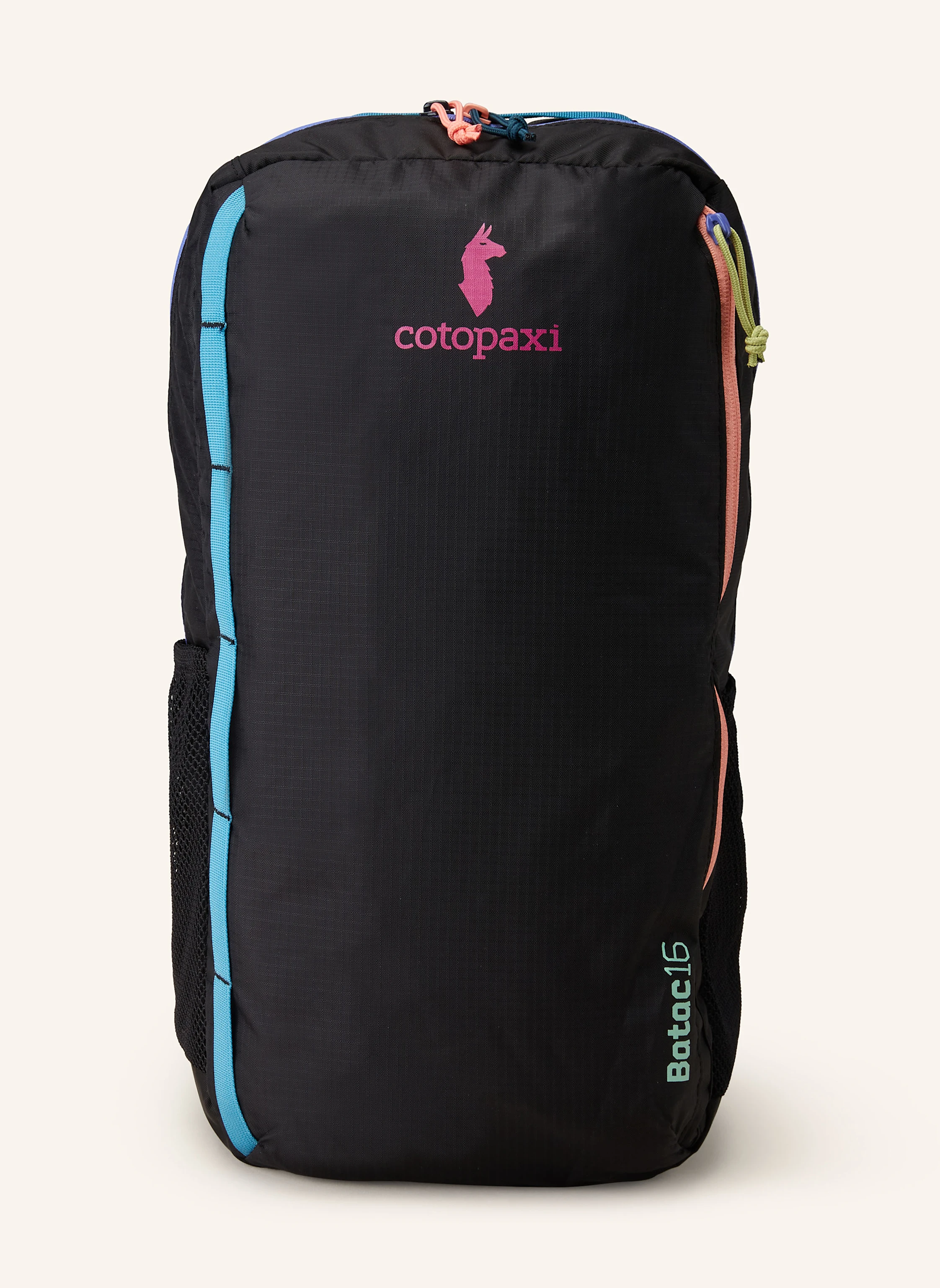 cotopaxi backpack batac 24 24L - Del Da Cotopaxi access phone or camera sleeve Ultralight mesh shoulder straps Adjustable sternum strap Dual mesh side pockets Padded laptop sleeve fits most 15 laptops One The Cotopaxi Travel Backpack Replaces