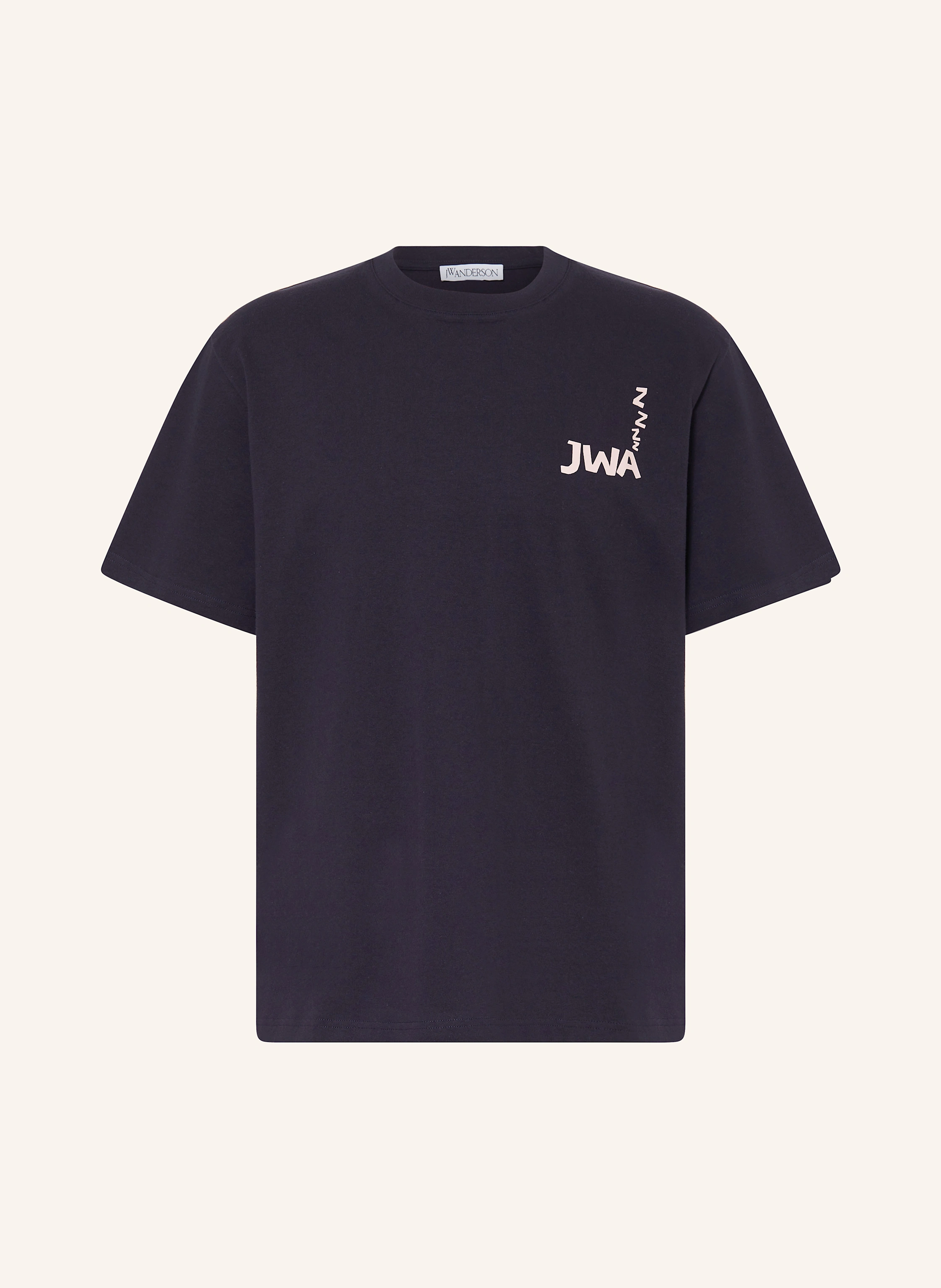 JW ANDERSON T-shirt in dark blue