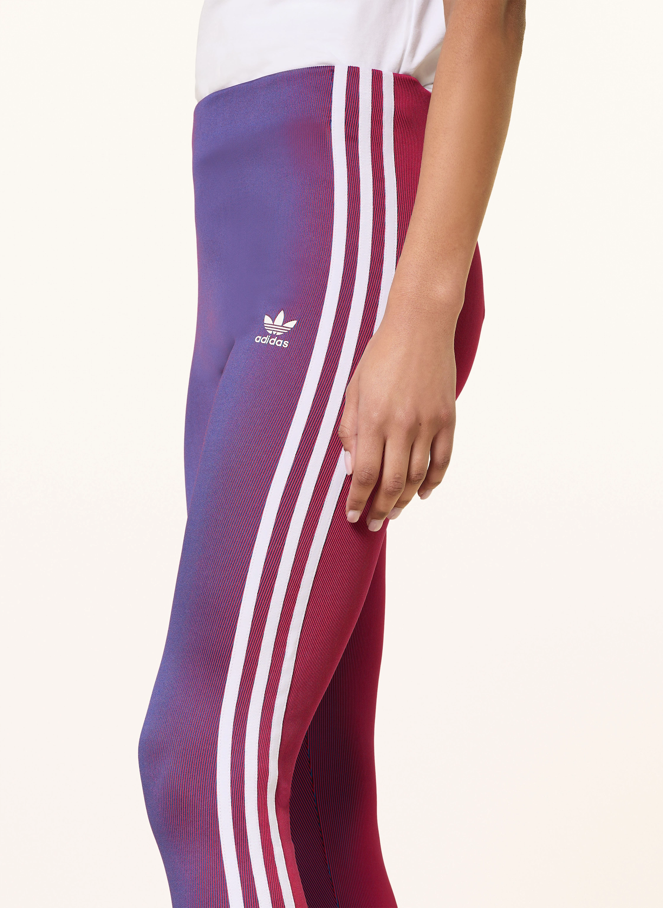 最新！アディダスオリジナル☆レディース☆Rasant Rib Leggings adidas Rasant Ribbed Leggings in Purple | Lyst