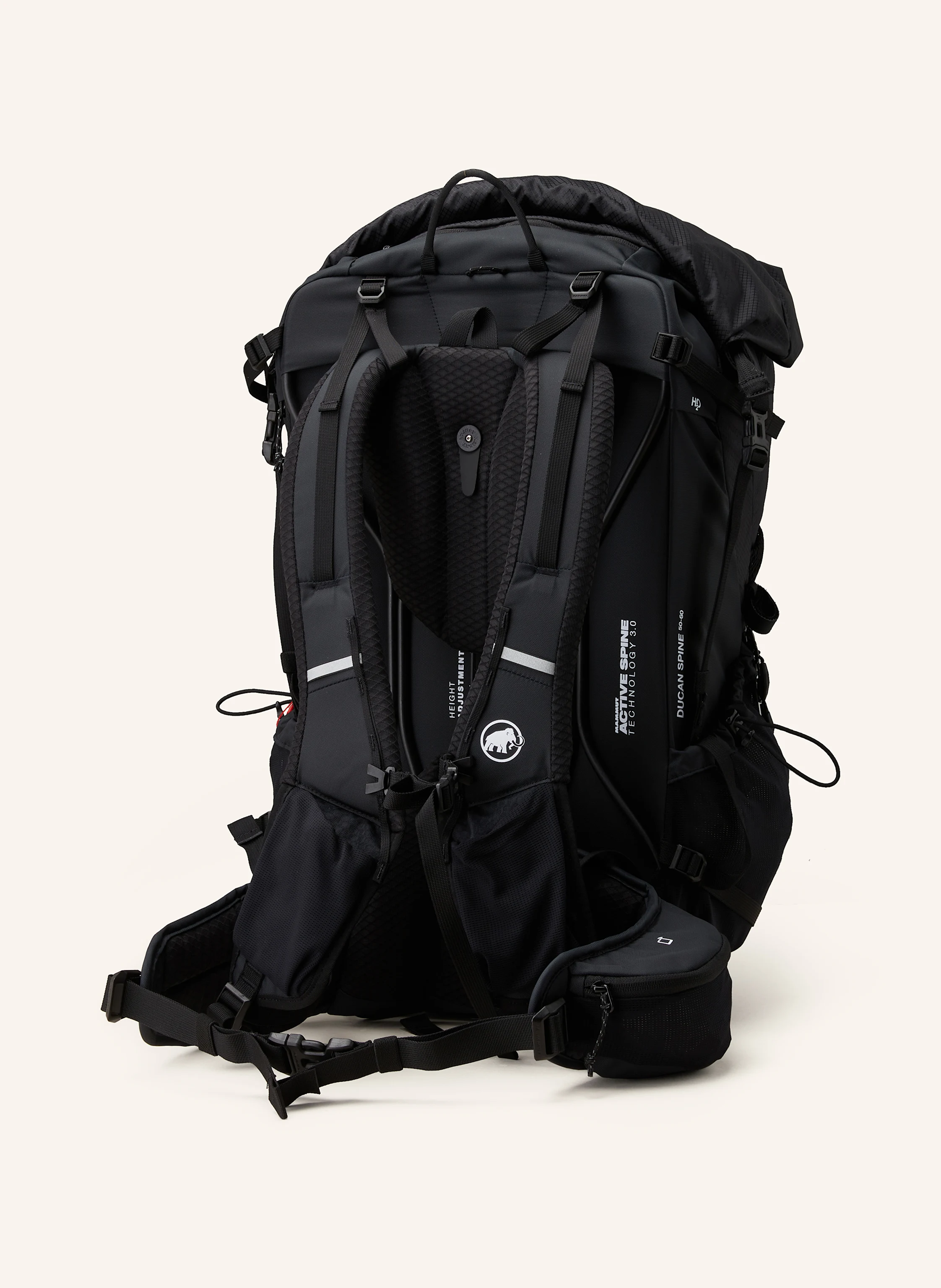 MAMMUT Backpack DUCAN SPINE 50-60 l in black