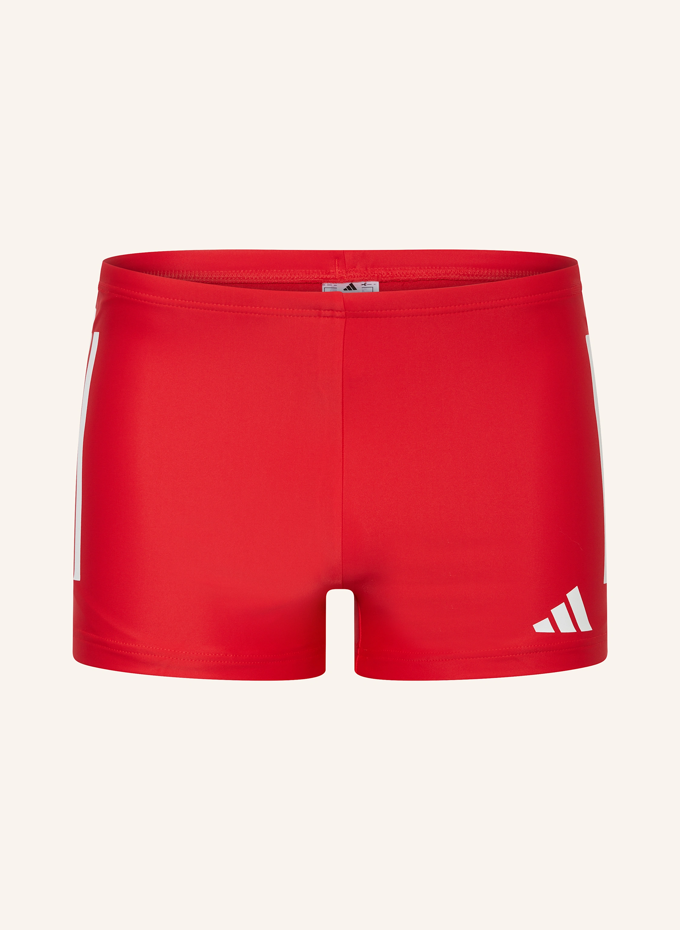 adidas Badehose 3-STREIFEN 2-INCH in rot