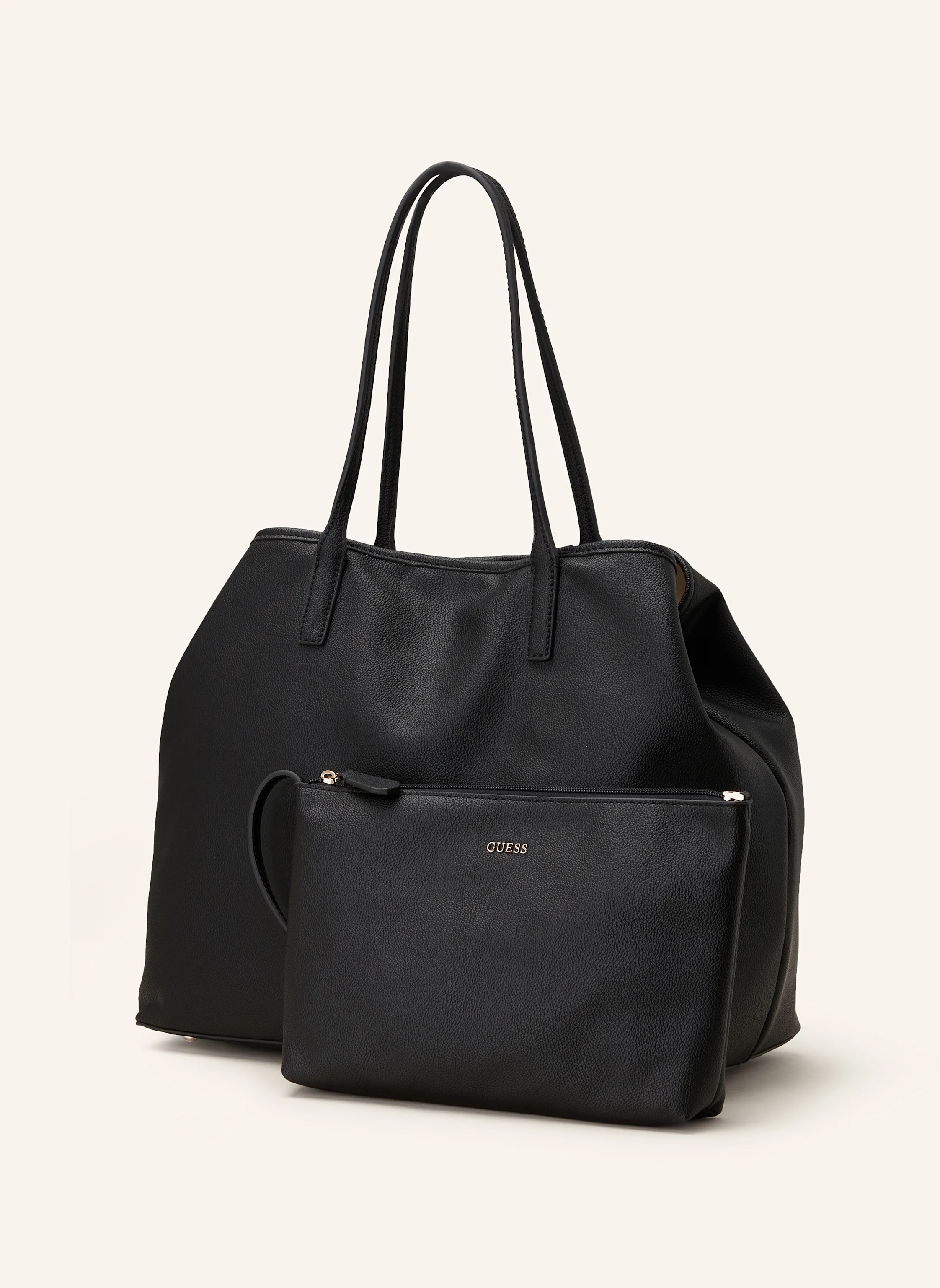 GUESS Shopper VICTTORIA LARGE with pouch in black