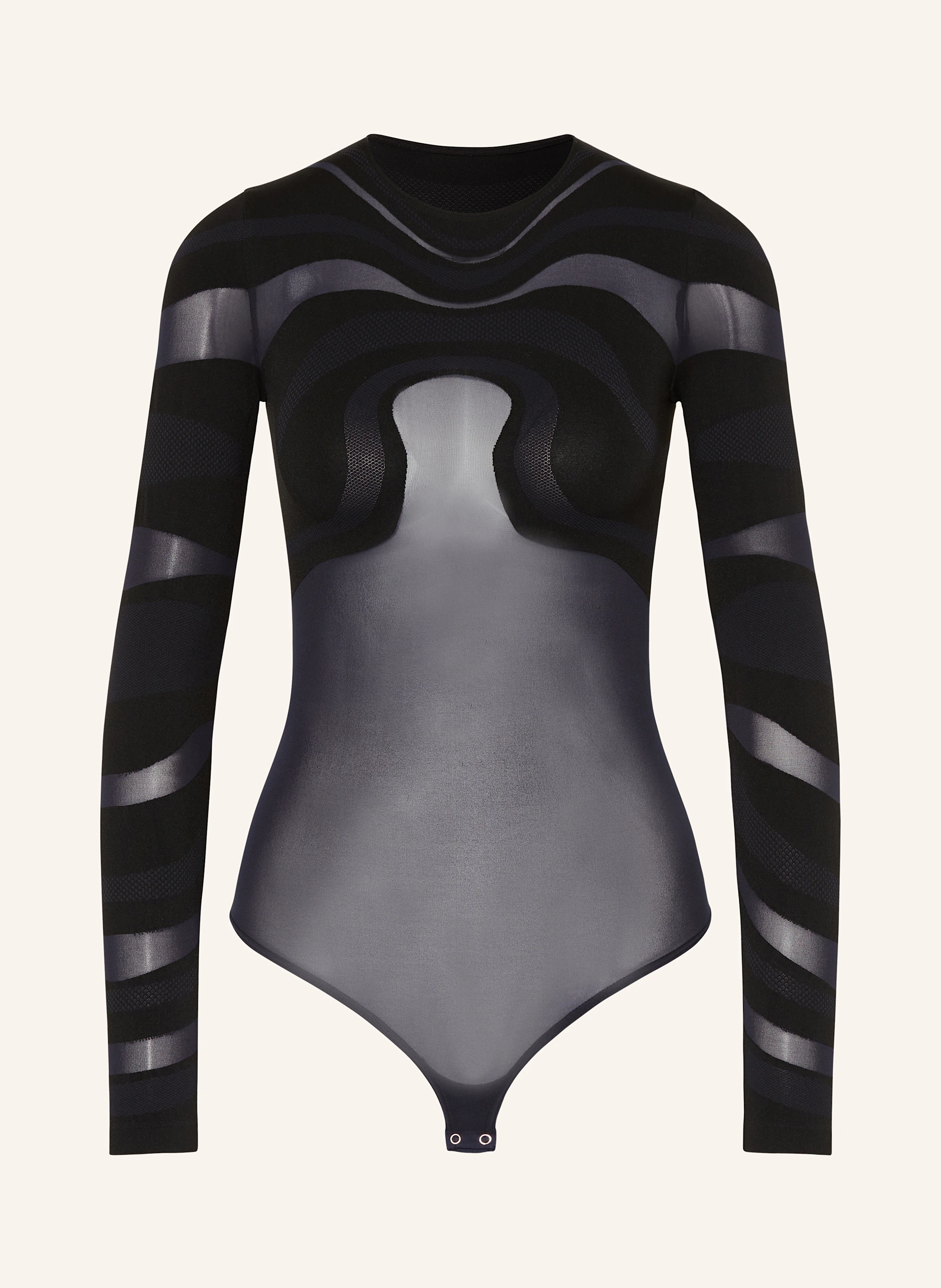 Wolford String-Body VENUS in schwarz / dunkelblau