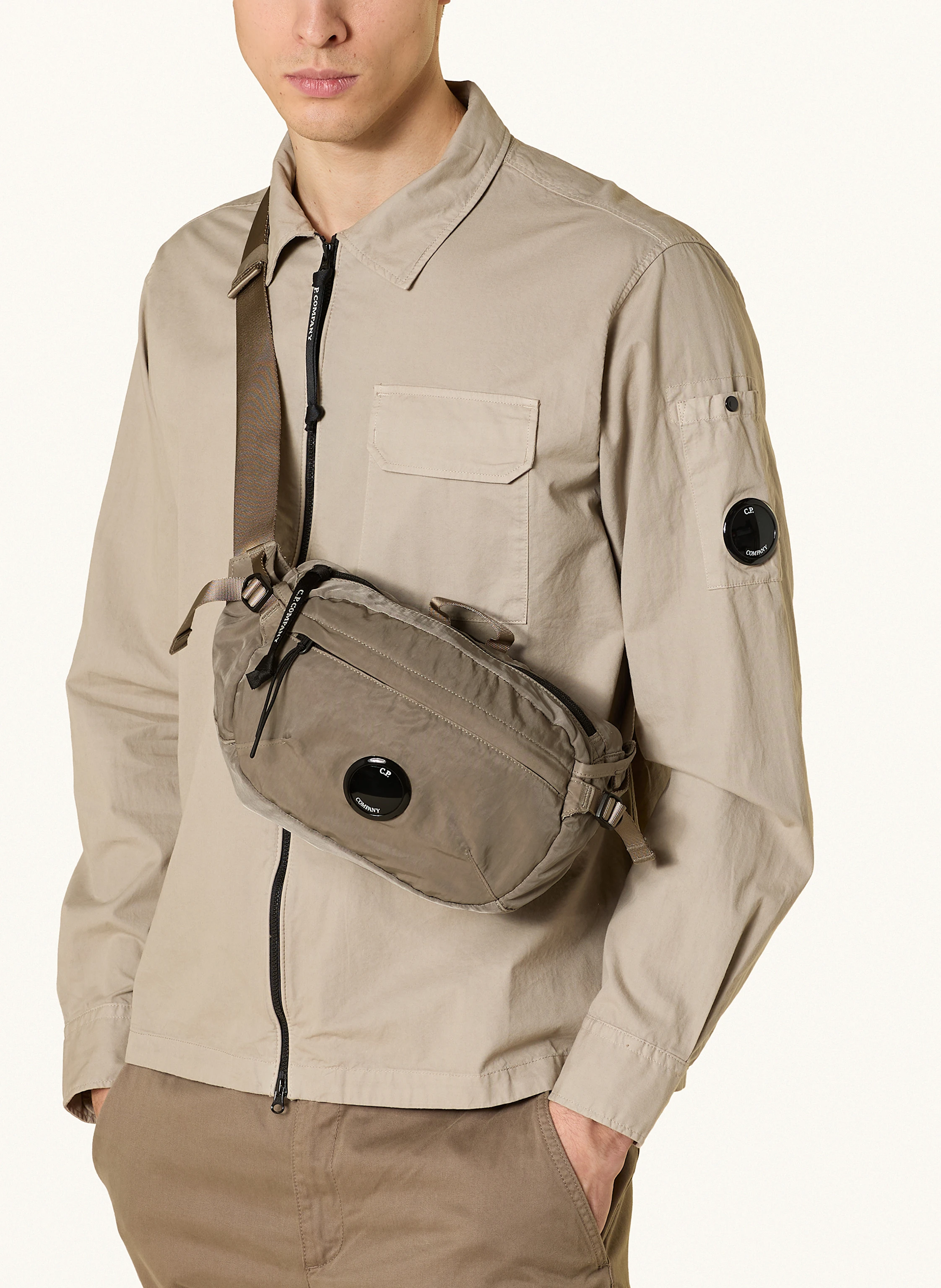 COMPANY Crossbody bag in khaki