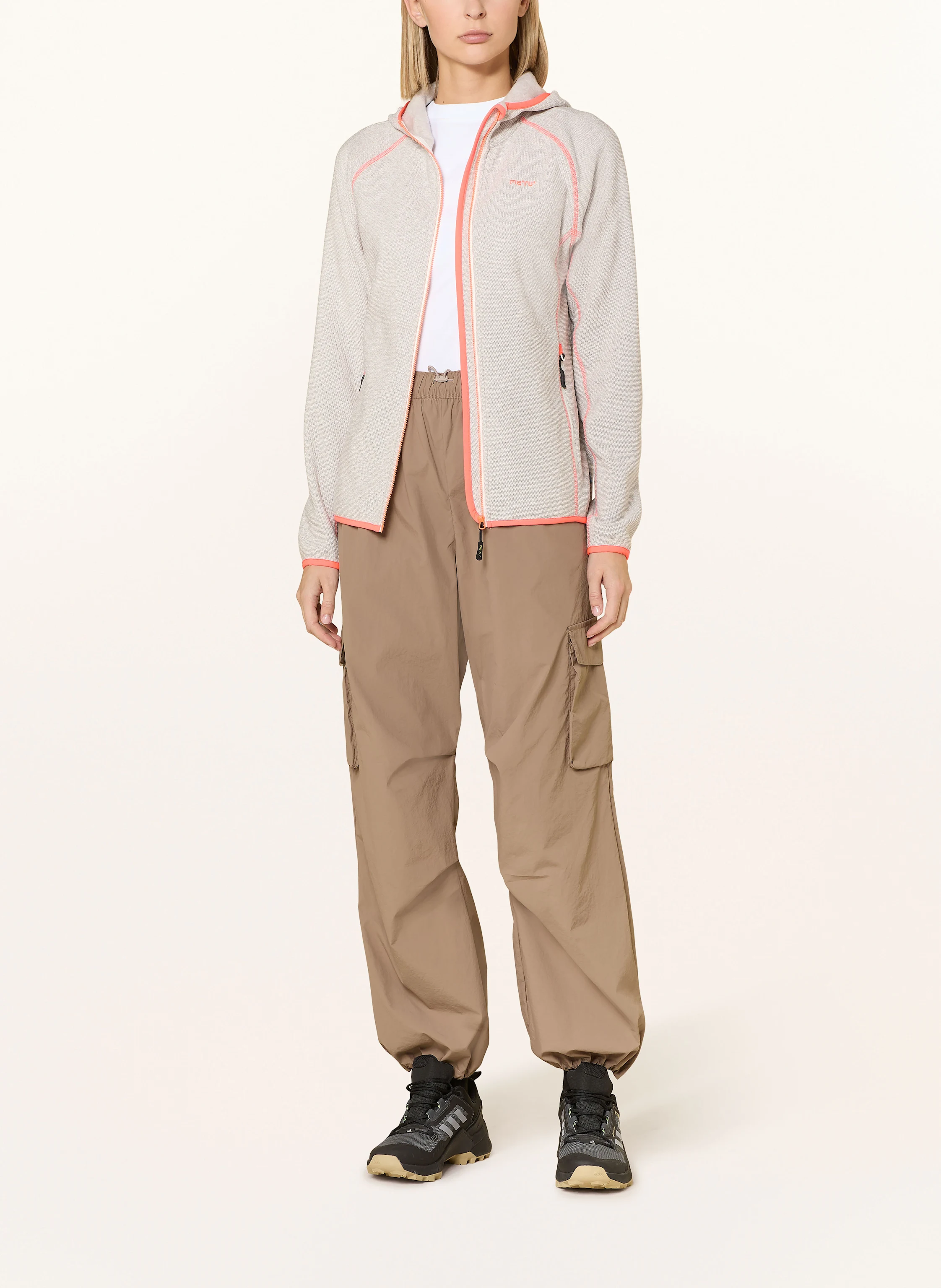 Meru Damen Horta Jacke - Atmungsaktive Wanderjacke Mit Kapuze Für Trekking & Bergtouren