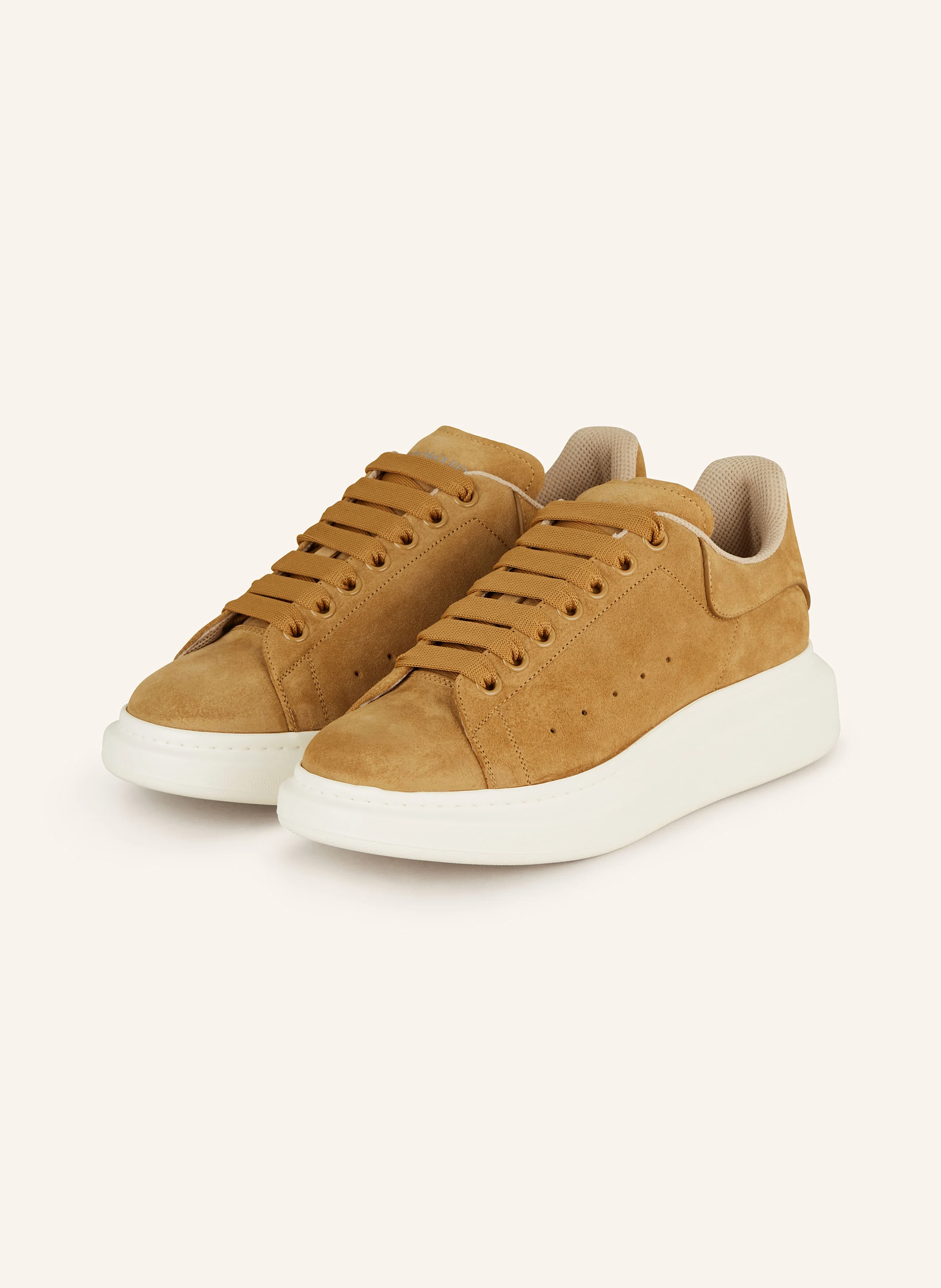 Beige Alexander Mcqueens Beige Sneakers Mc Queen Beige Alexander