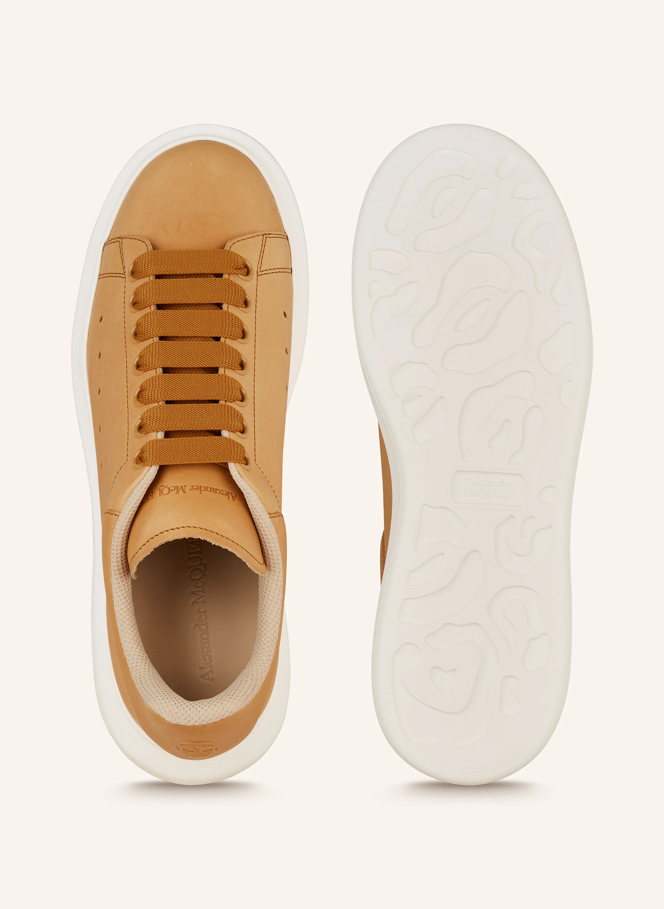 Lacci Scarpe Le Mcqueen McQUEEN Sneakers In Camel