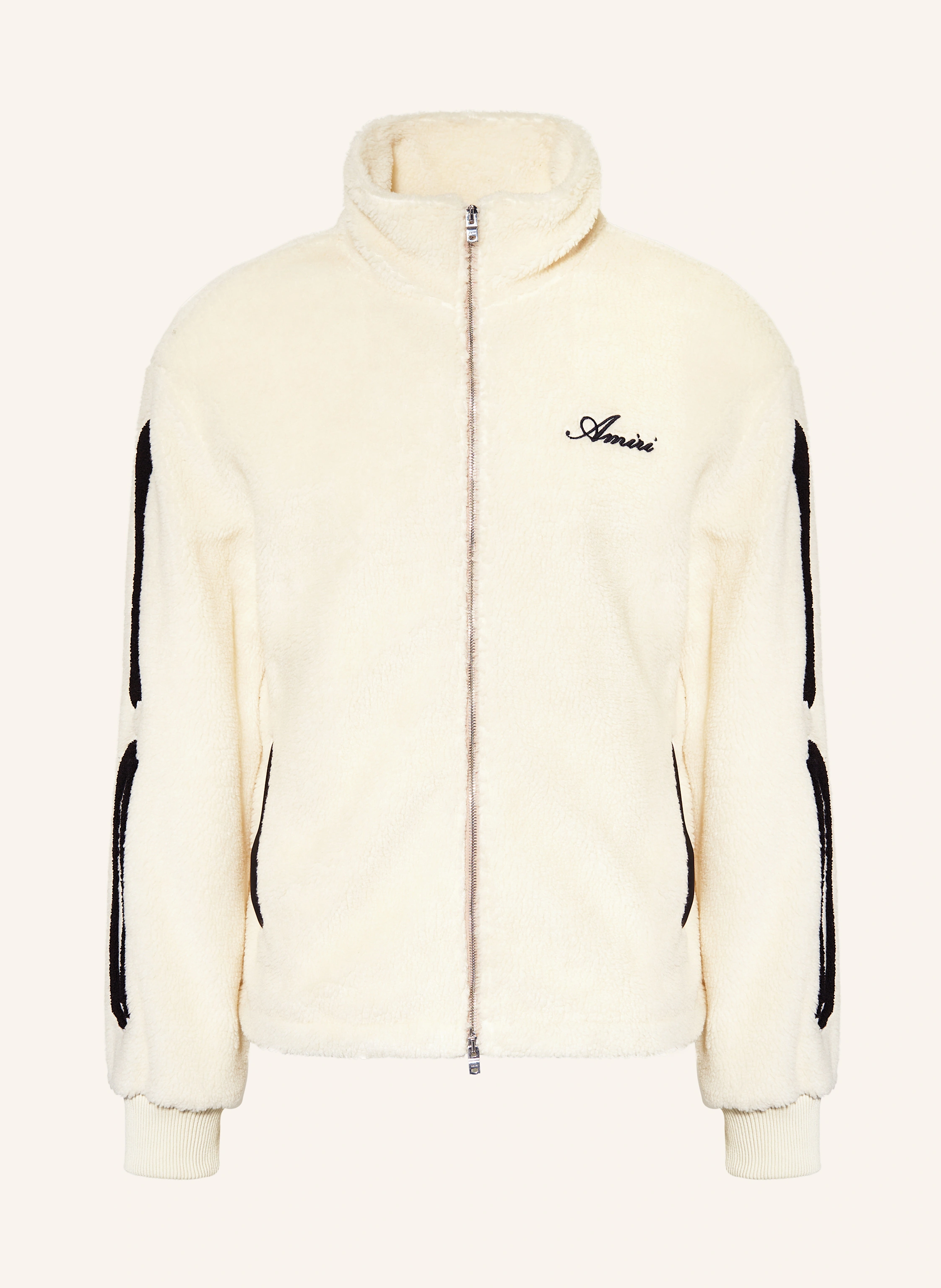ジャケット・アウター AMIRI BONES Teddy Jacket AMIRI BONES teddy fur jacket in white