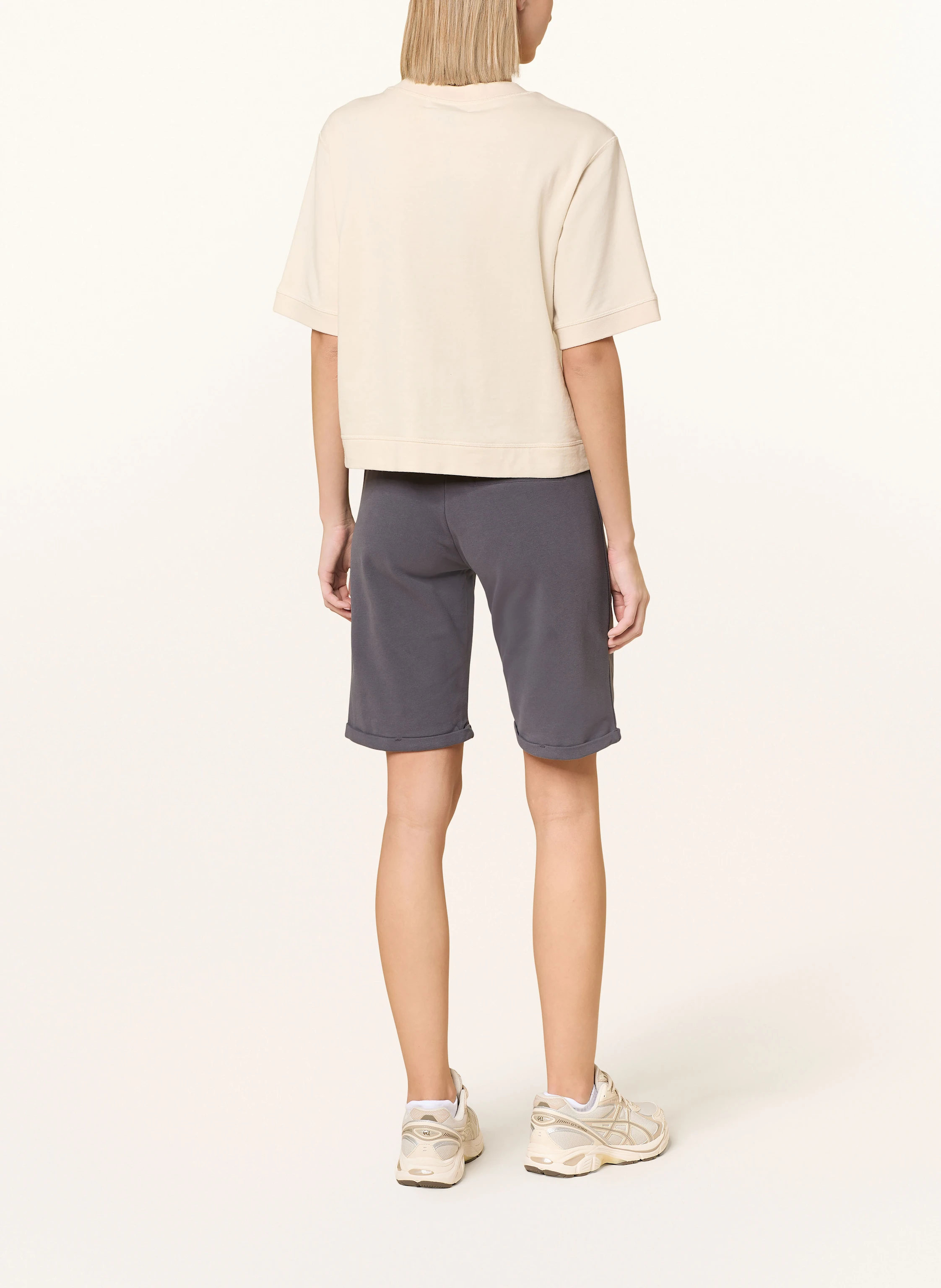 ELBSAND Sweatshorts BRINJANA: MØRKEGRÅ