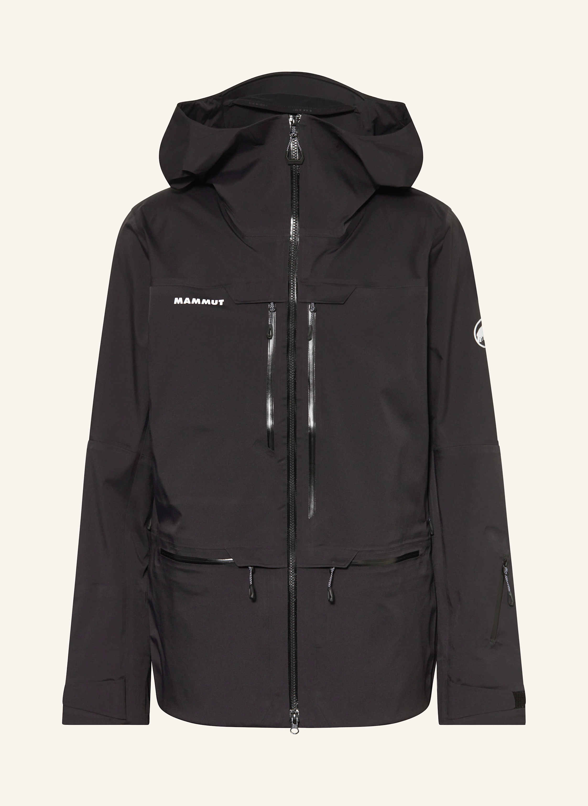 MAMMUT Hardshell-Skijacke HALDIGRAT in schwarz - Main Image