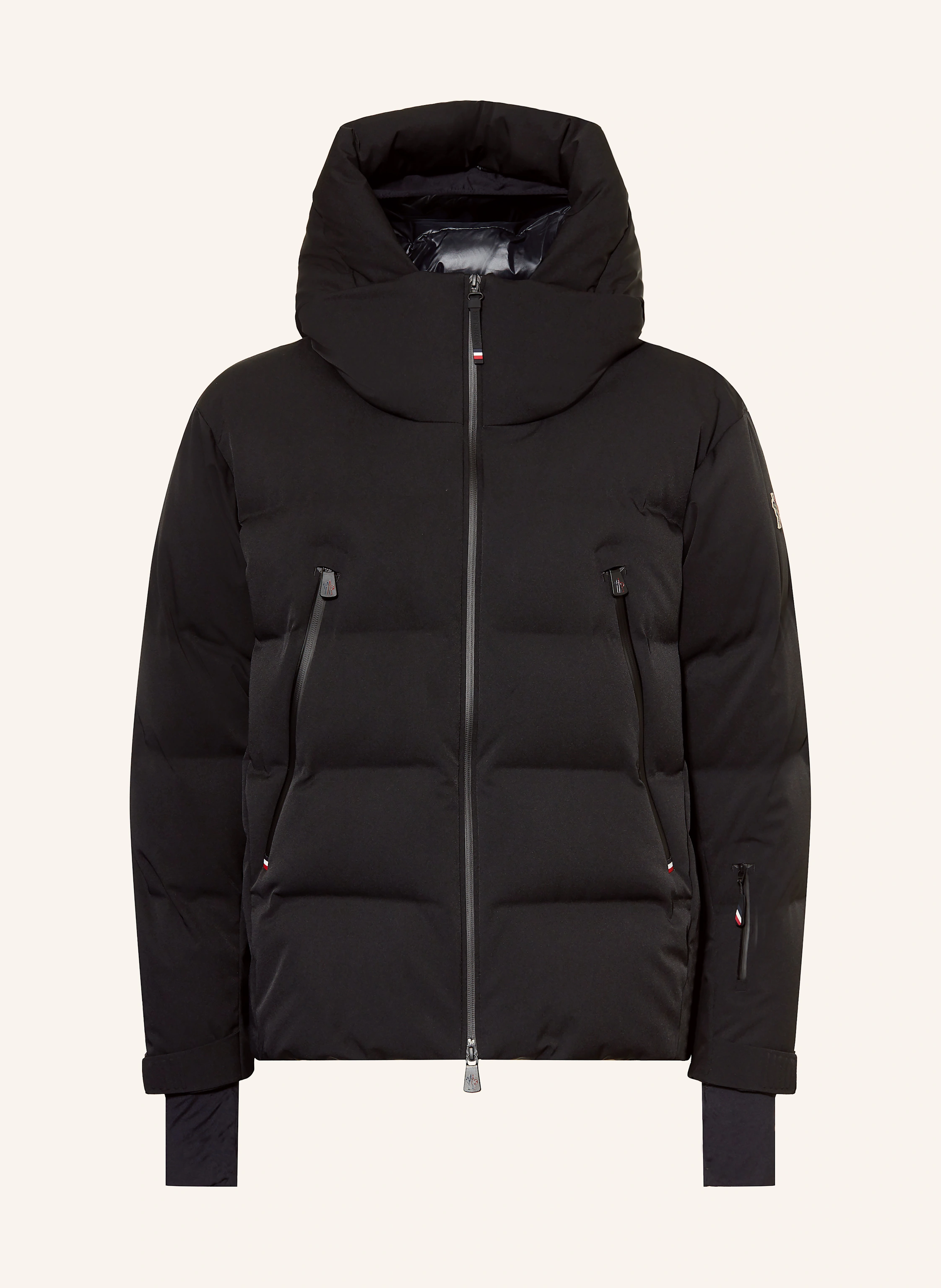 MONCLER GRENOBLE Down ski jacket FELLBERG in black