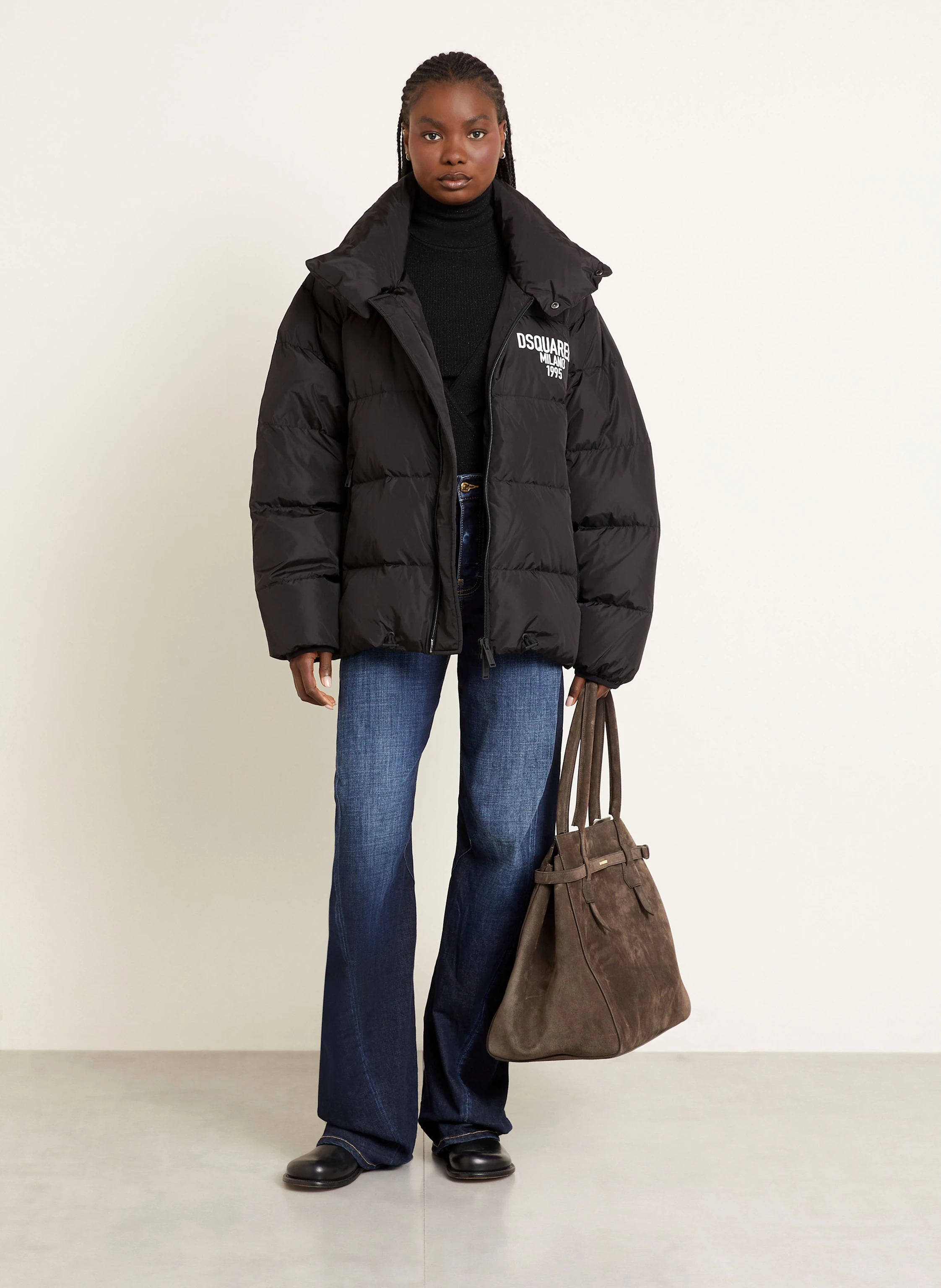 XLサイズ　DSQUARED2 QUILTED Jacket ジャケット DSQUARED2 Quilted jacket in black