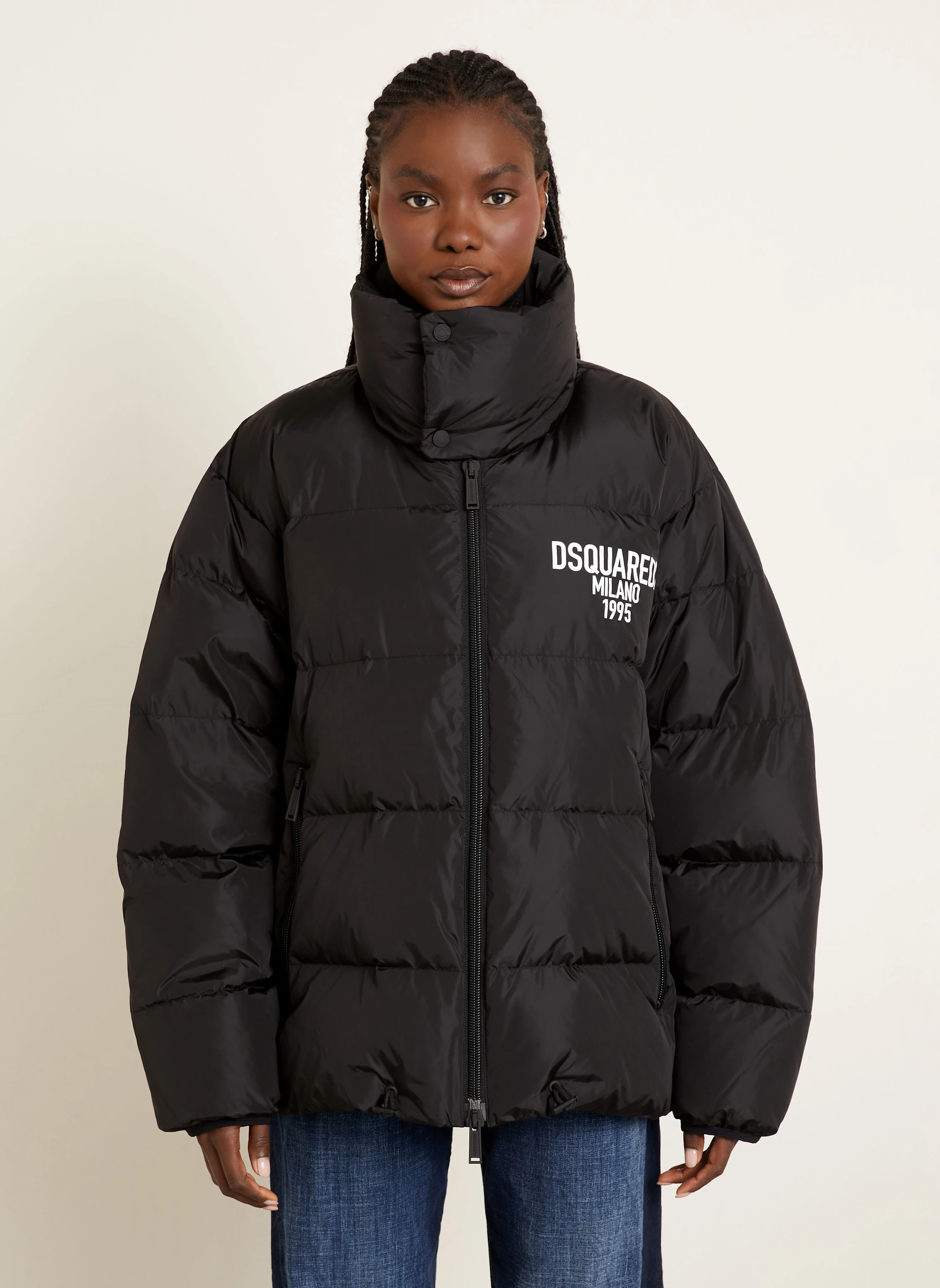 DSQUARED2 Quilted jacket in black