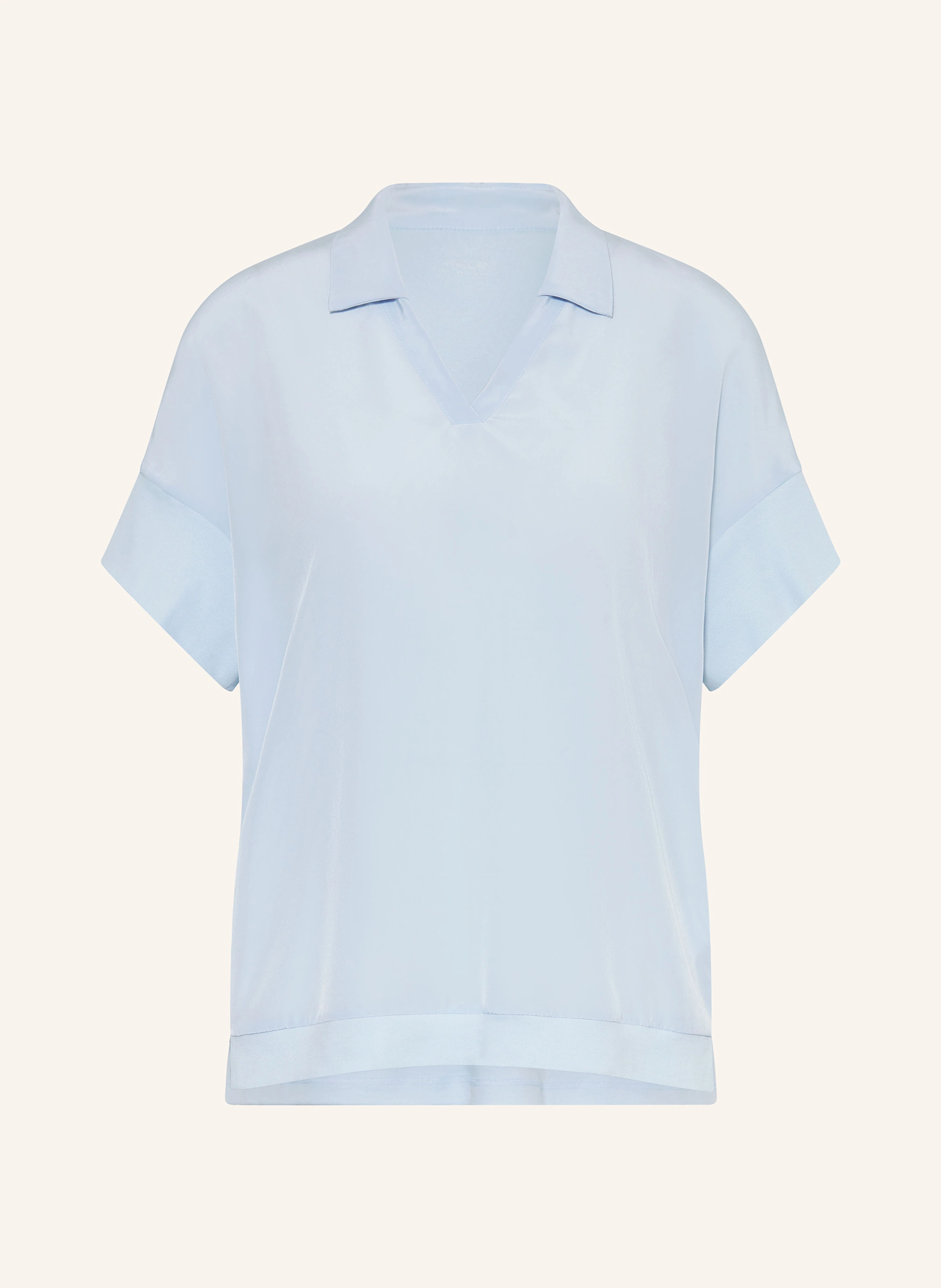 MARC CAIN Shirt blouse in mixed materials: 316 skyway new
