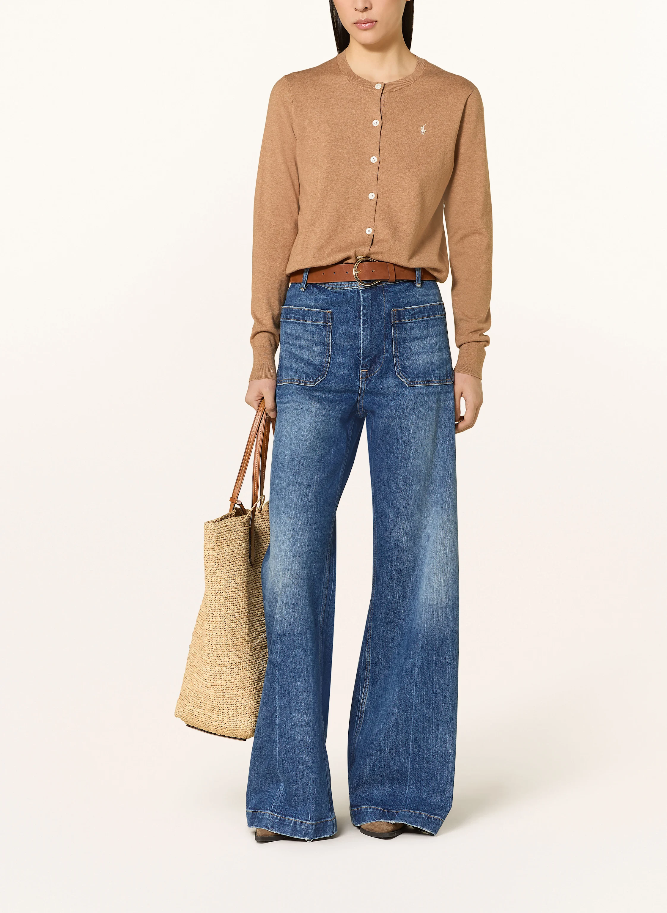 POLO RALPH LAUREN Flared jeans in 001 candaze wash