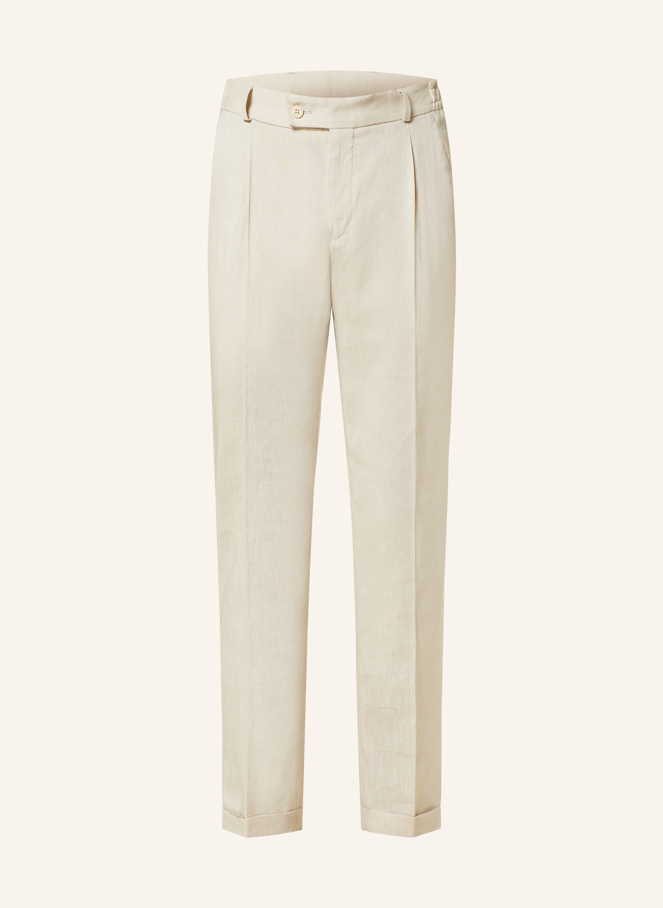 PAUL Pantaloni de costum Extra Slim Fit cu lin: 230 Bej deschis