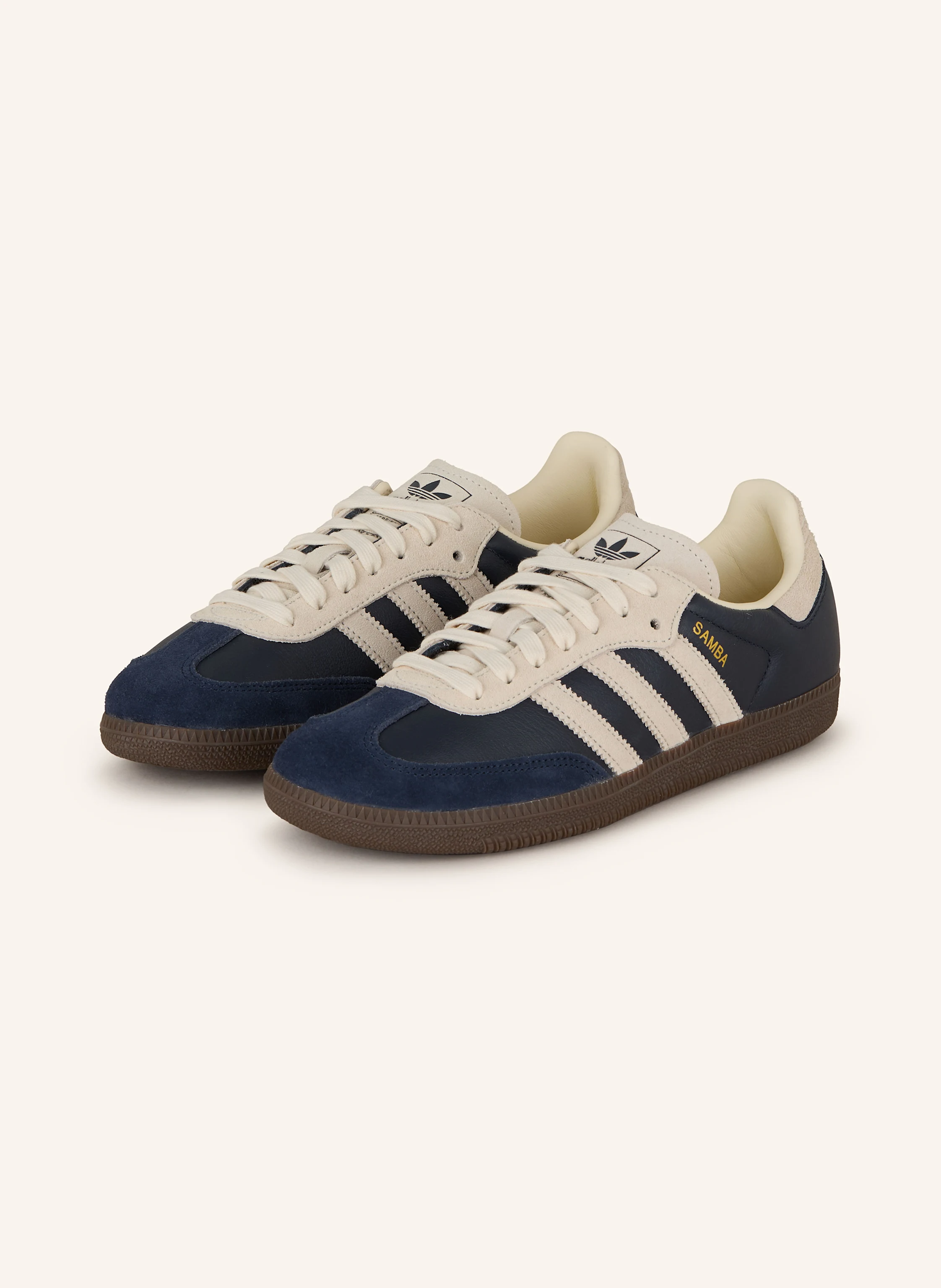 adidas Originals Sneaker SAMBA OG in dunkelblau/ hellgrau