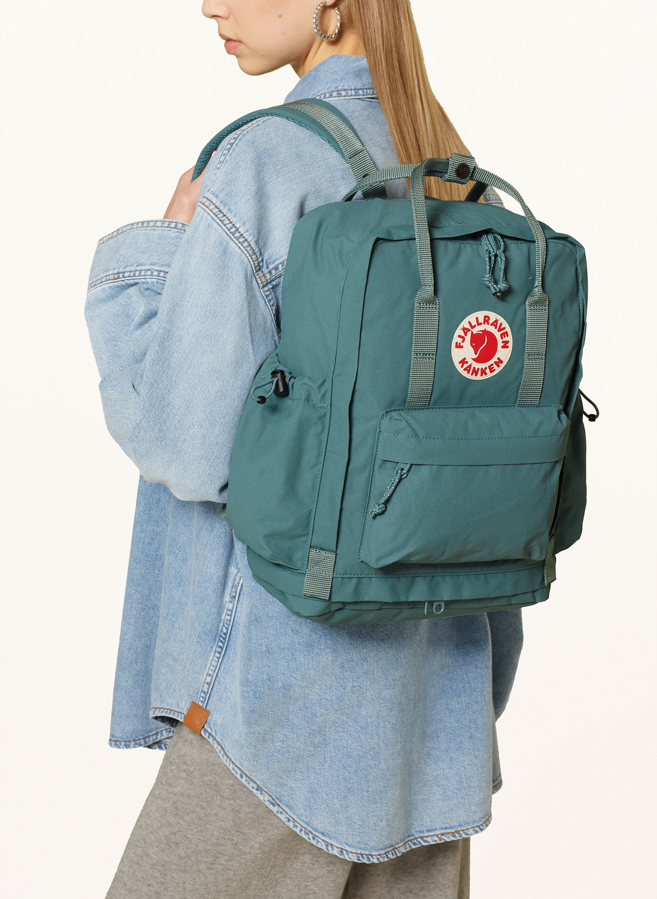 FJÄLLRÄVEN Rucksack KÅNKEN 18 l: PETROL