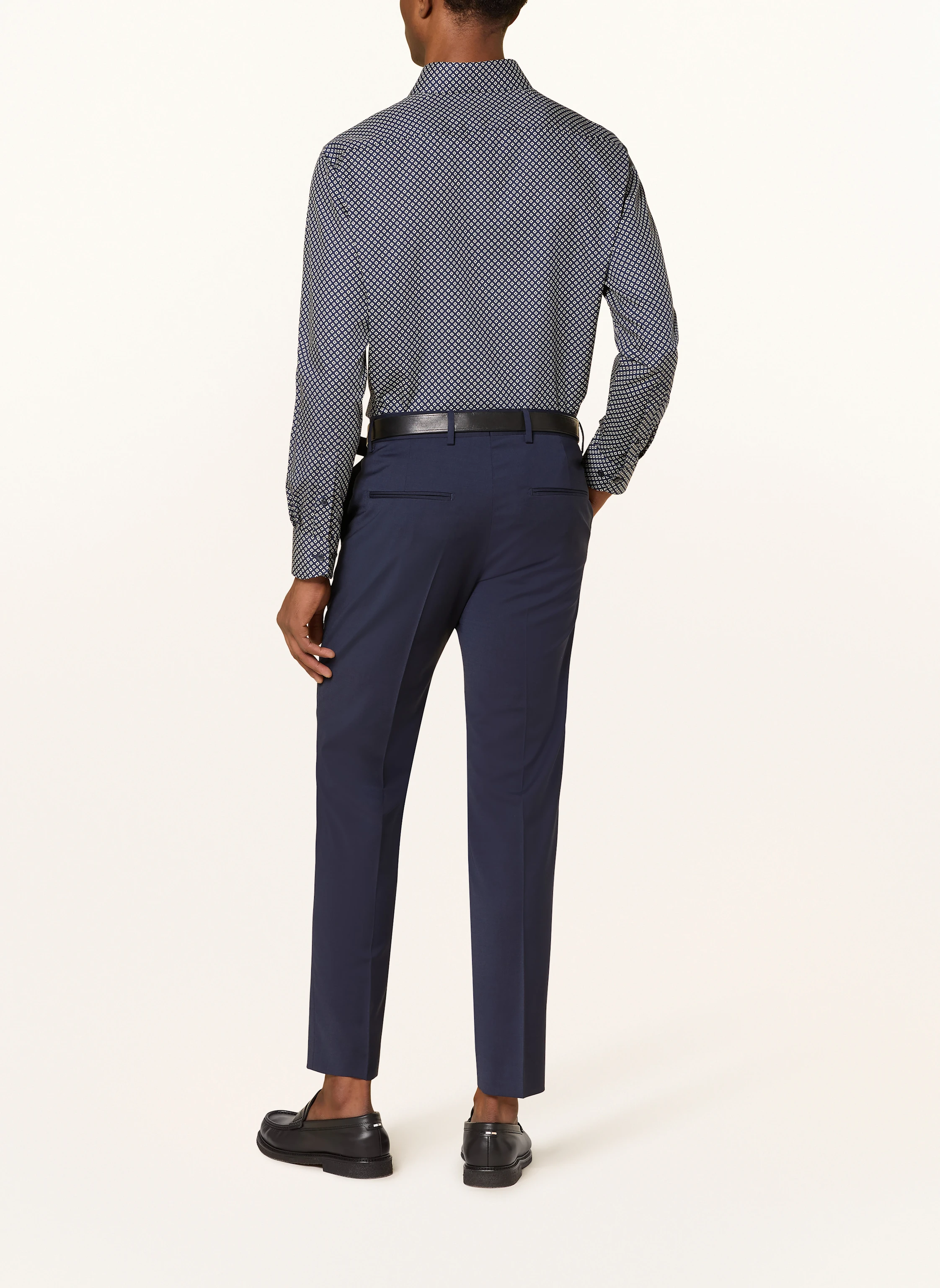 OLYMP Luxor modern fit shirt: DARK BLUE