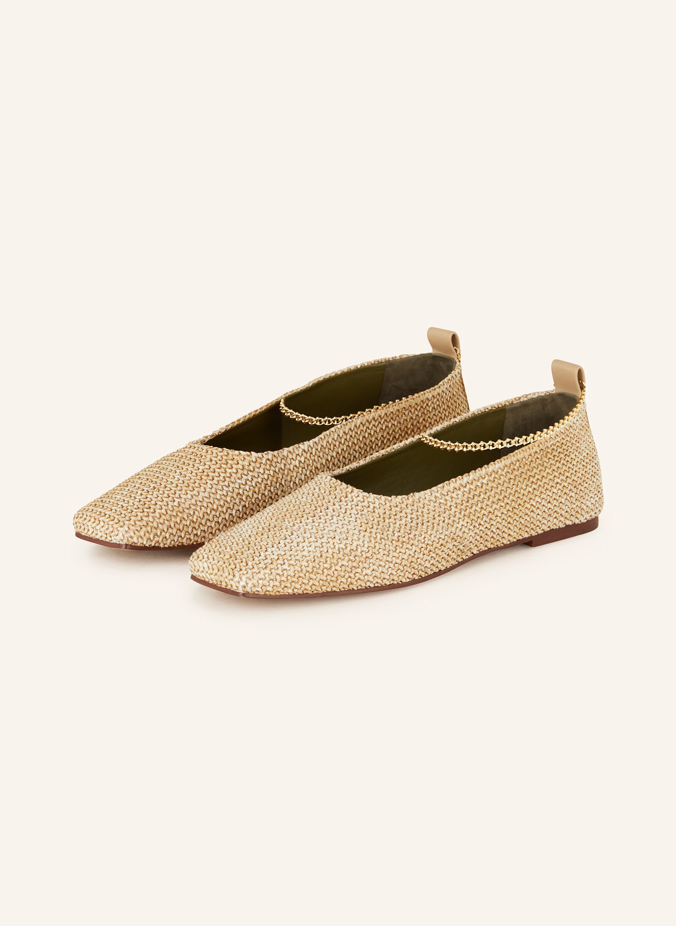 MARIA LUCA Ballet flats AUGUSTA in beige